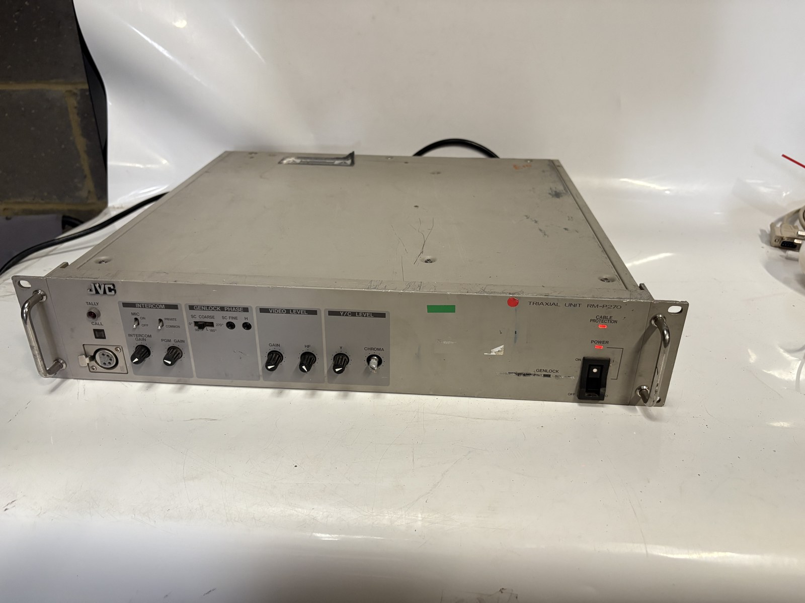 JVC RM-P270EG Triaxial Camera Control Unit CCU 2RU Broadcast