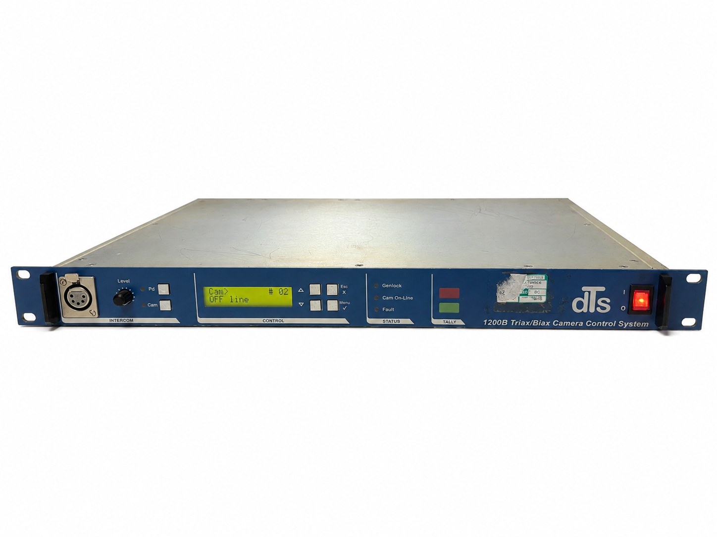 Digital Television Systems DTS-1200B Triax Base Unit Broadcast CCU