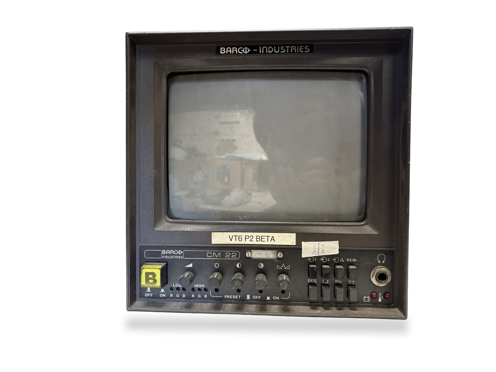 Barco CM22 Professional CRT Broadcast Video Monitor
