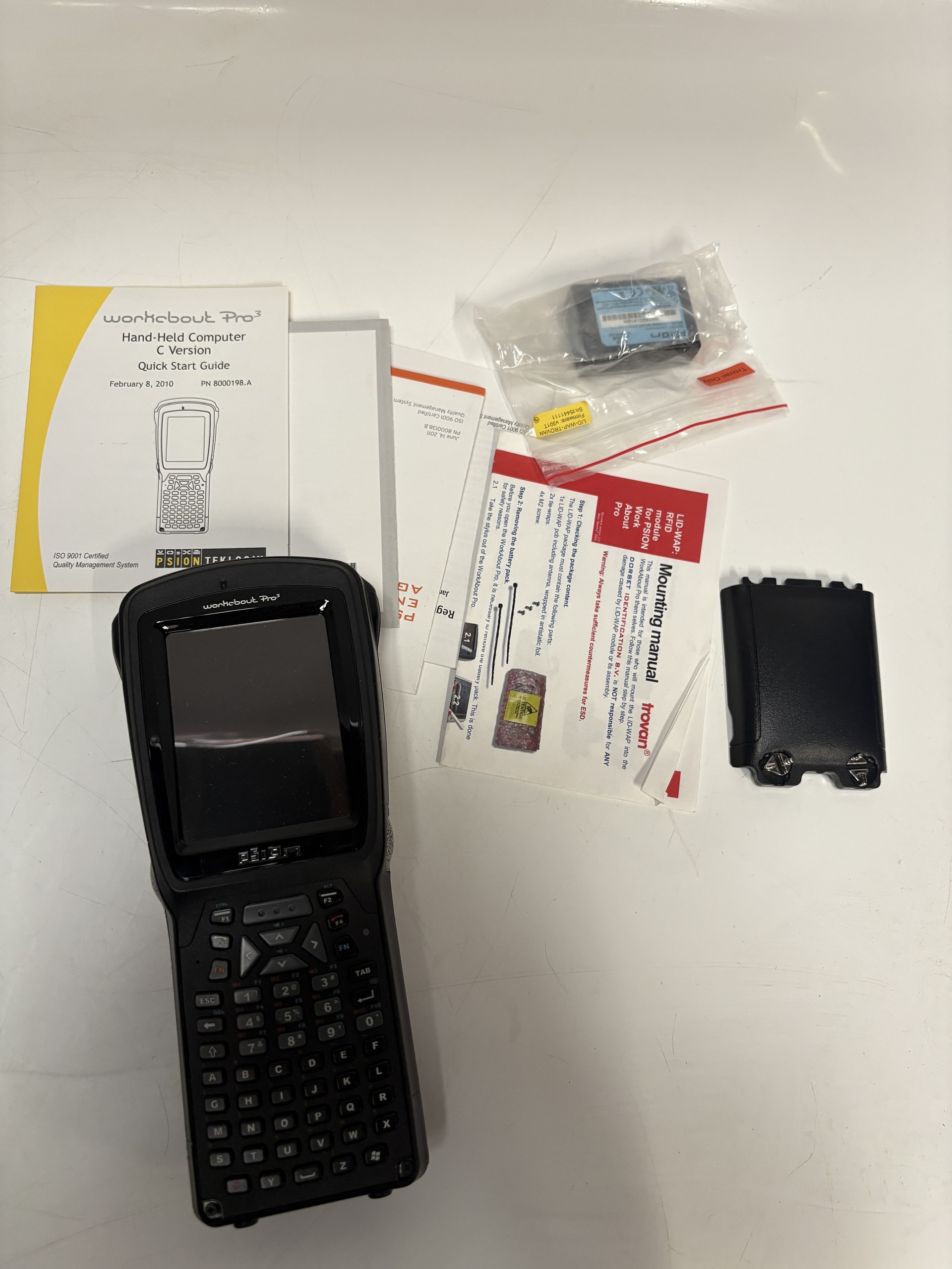 Psion WORKABOUT PRO 3 WA3C110000000B00 7527C Handheld Mobile Computer