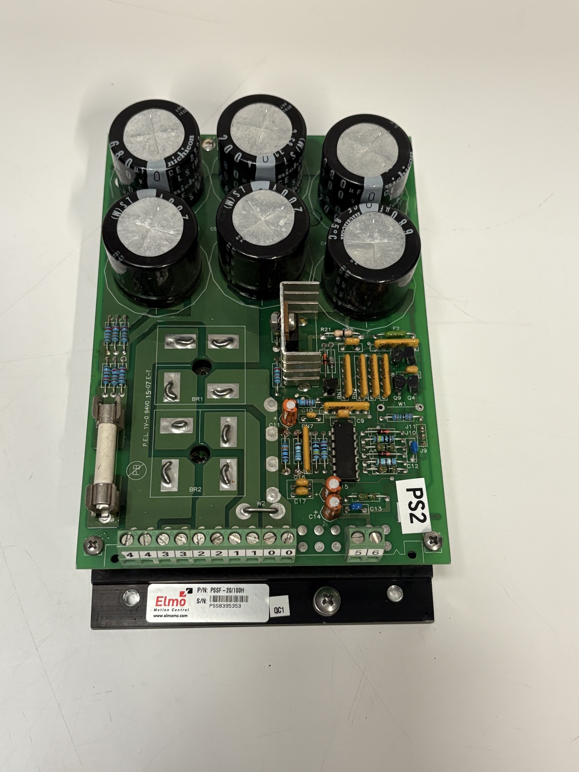 Elmo Motion Control PSSF-20/100H Industrial Power Supply Board