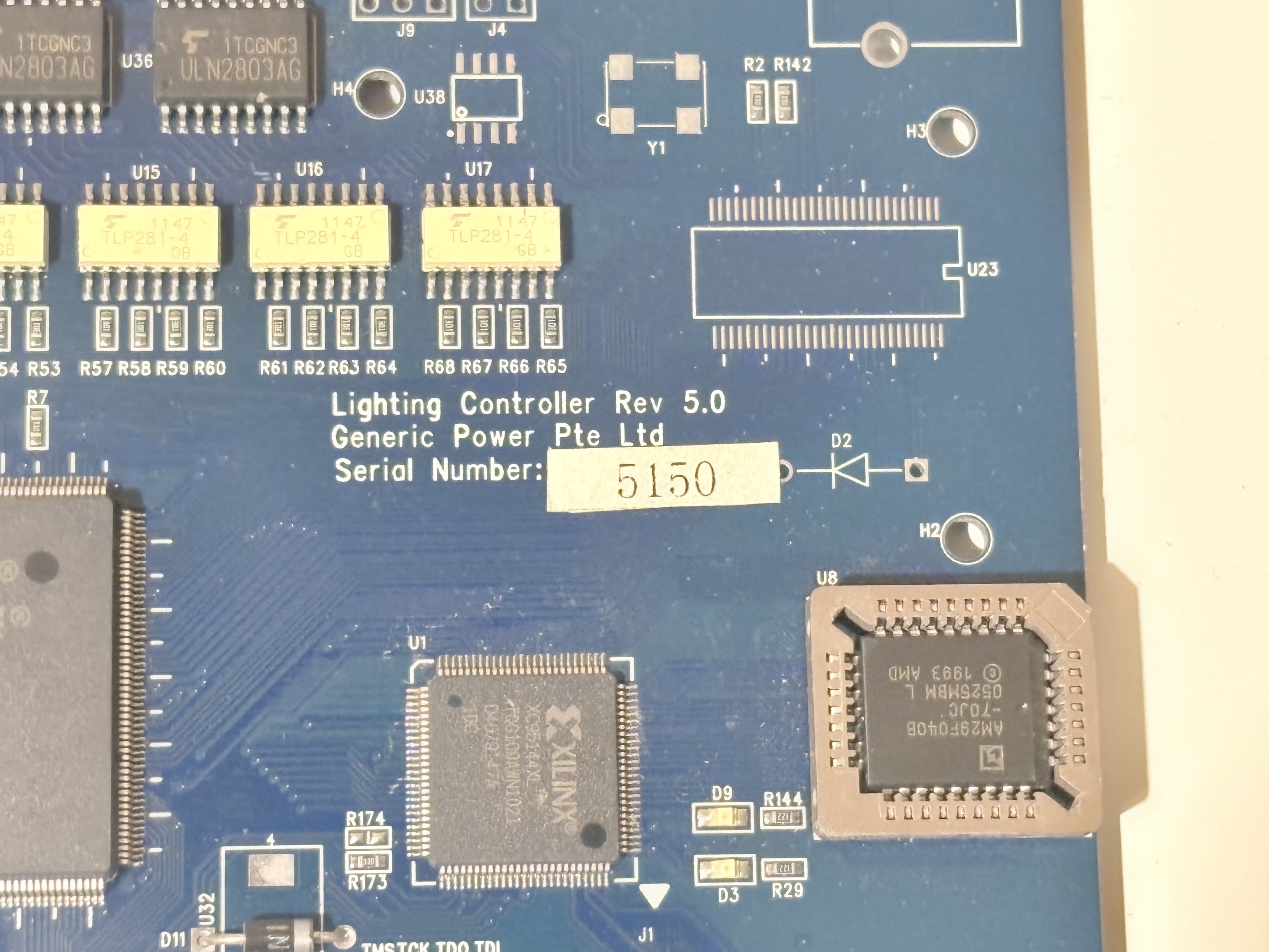 Generic Power Rev 5.0 Lighting Controller Interface PCB 5