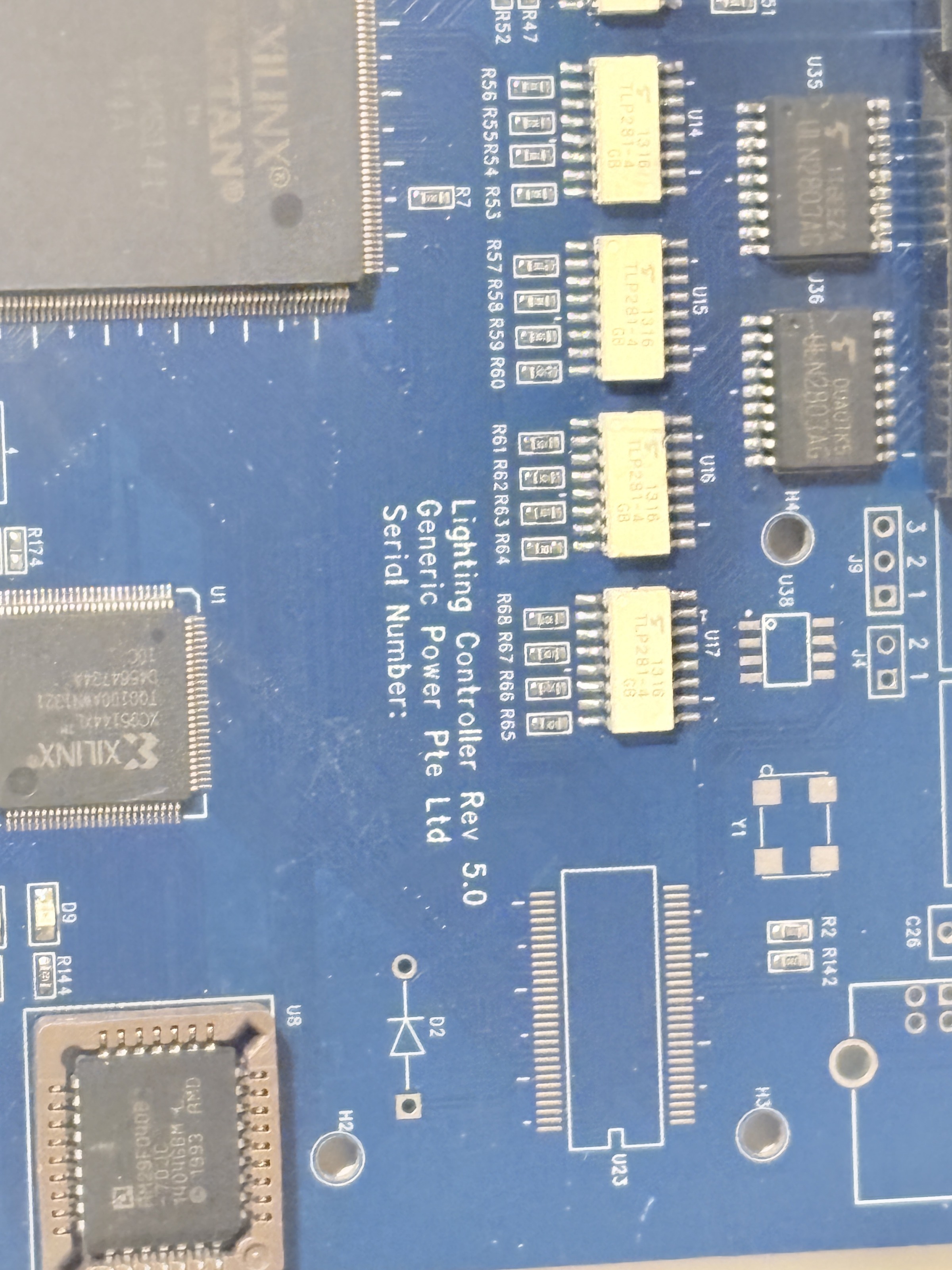 Generic Power Rev 5.0 Lighting Controller Interface PCB 2