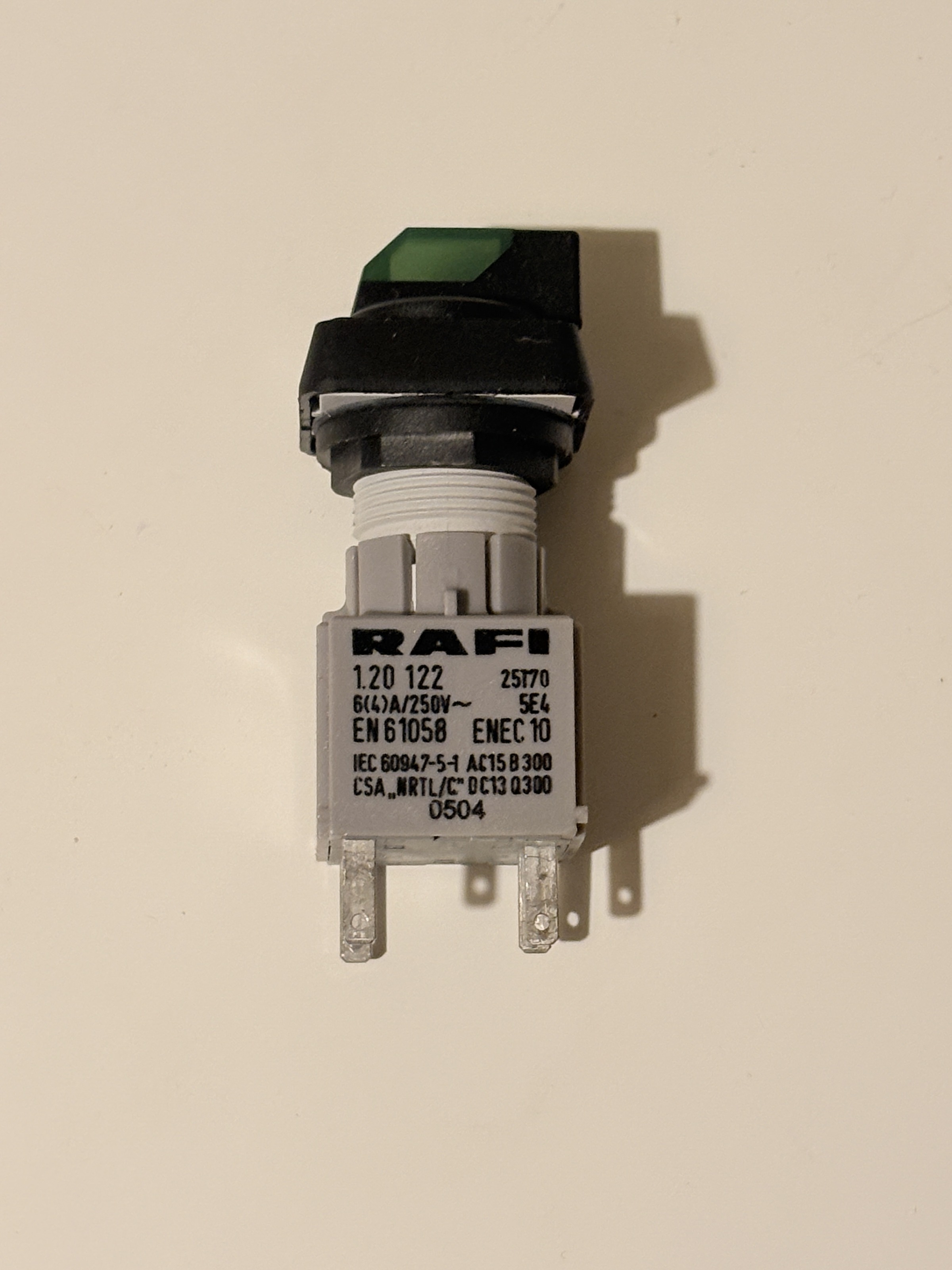 RAFI 1.20.122 Industrial Selector Switch Contact Block
