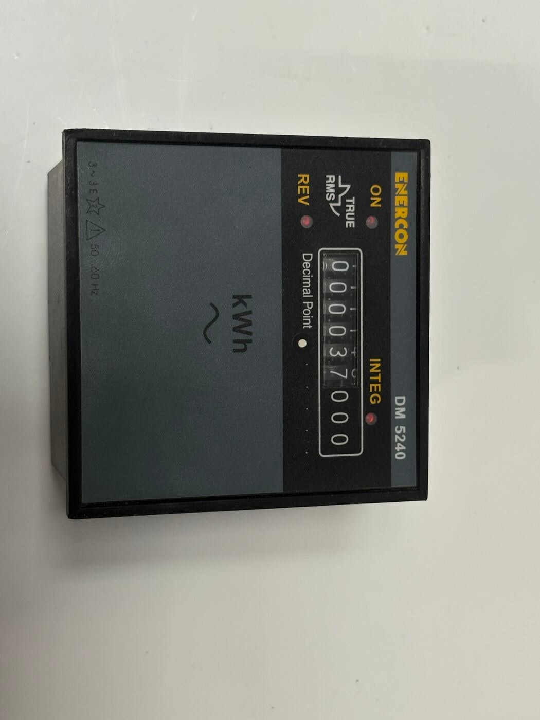 Enercon DM 5240 True RMS kWh Energy Meter RS485 240V