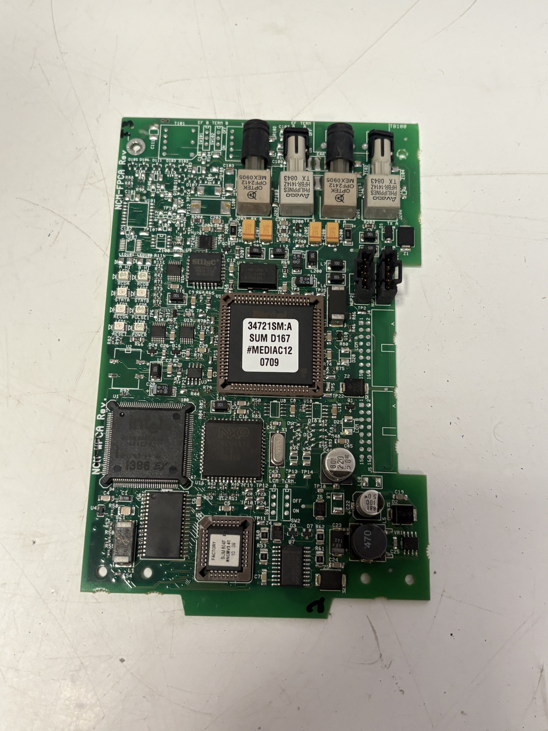 Notifier NCM-WPCB Rev H 53521:A Fire Alarm Network Control Board