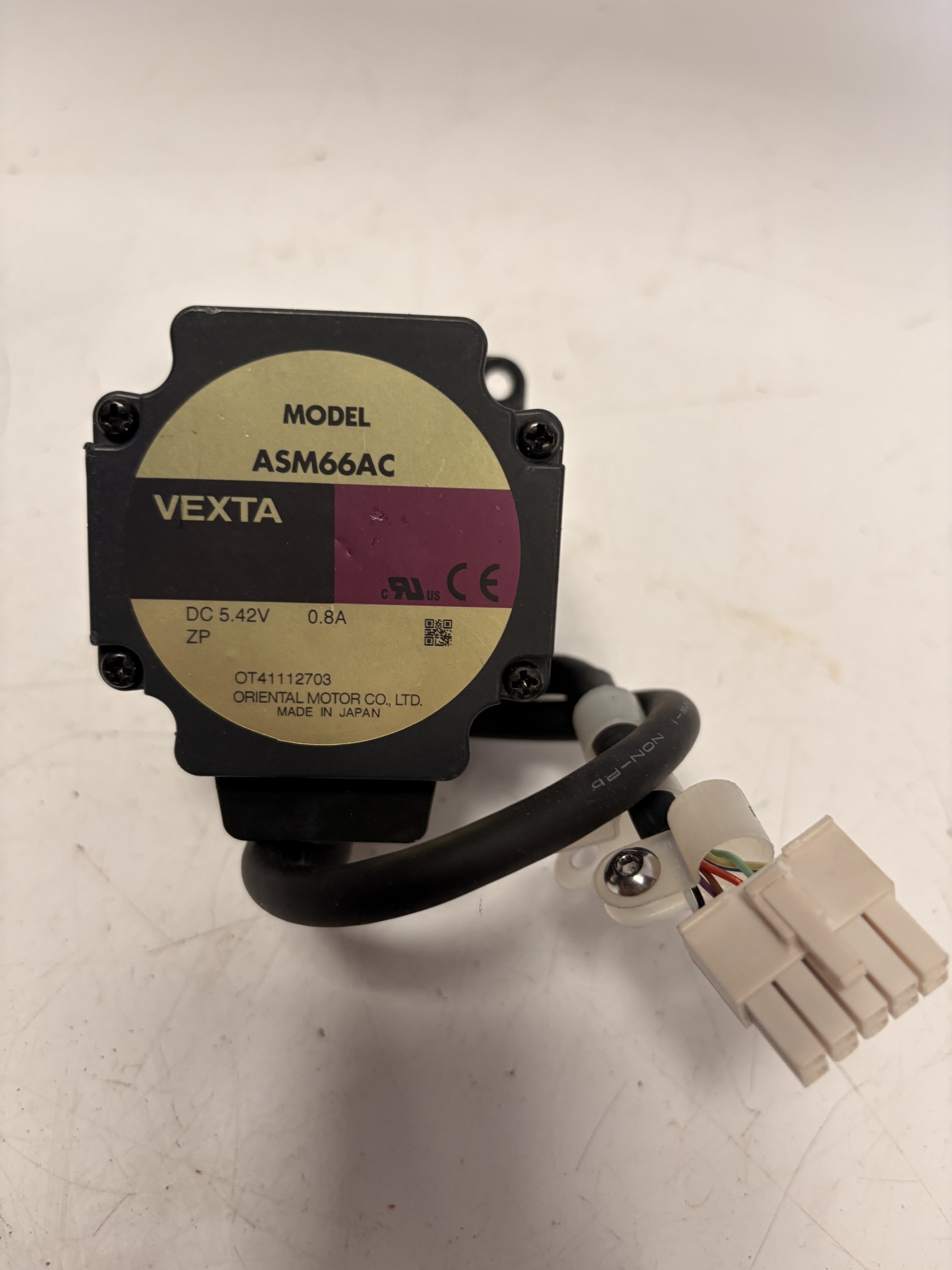 Oriental Motor VEXTA ASM66AC Closed Loop Stepper Motor 5.42V 0.8A
