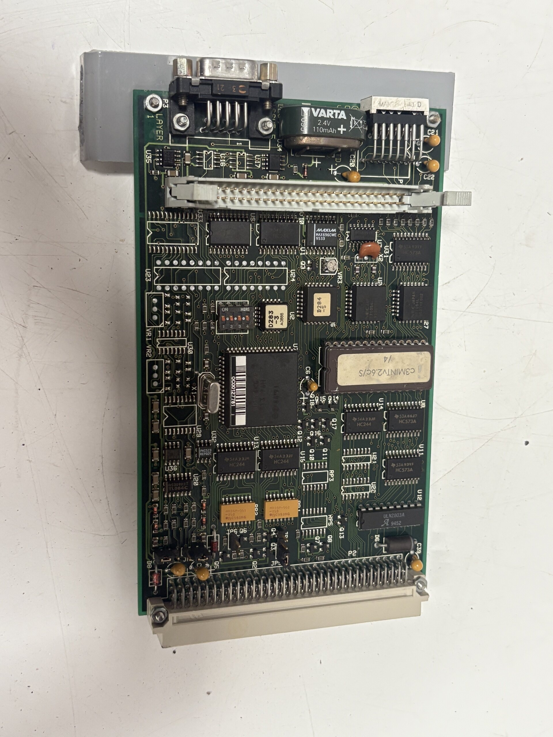 Industrial VME CPU Controller PCB with VARTA Backup Battery