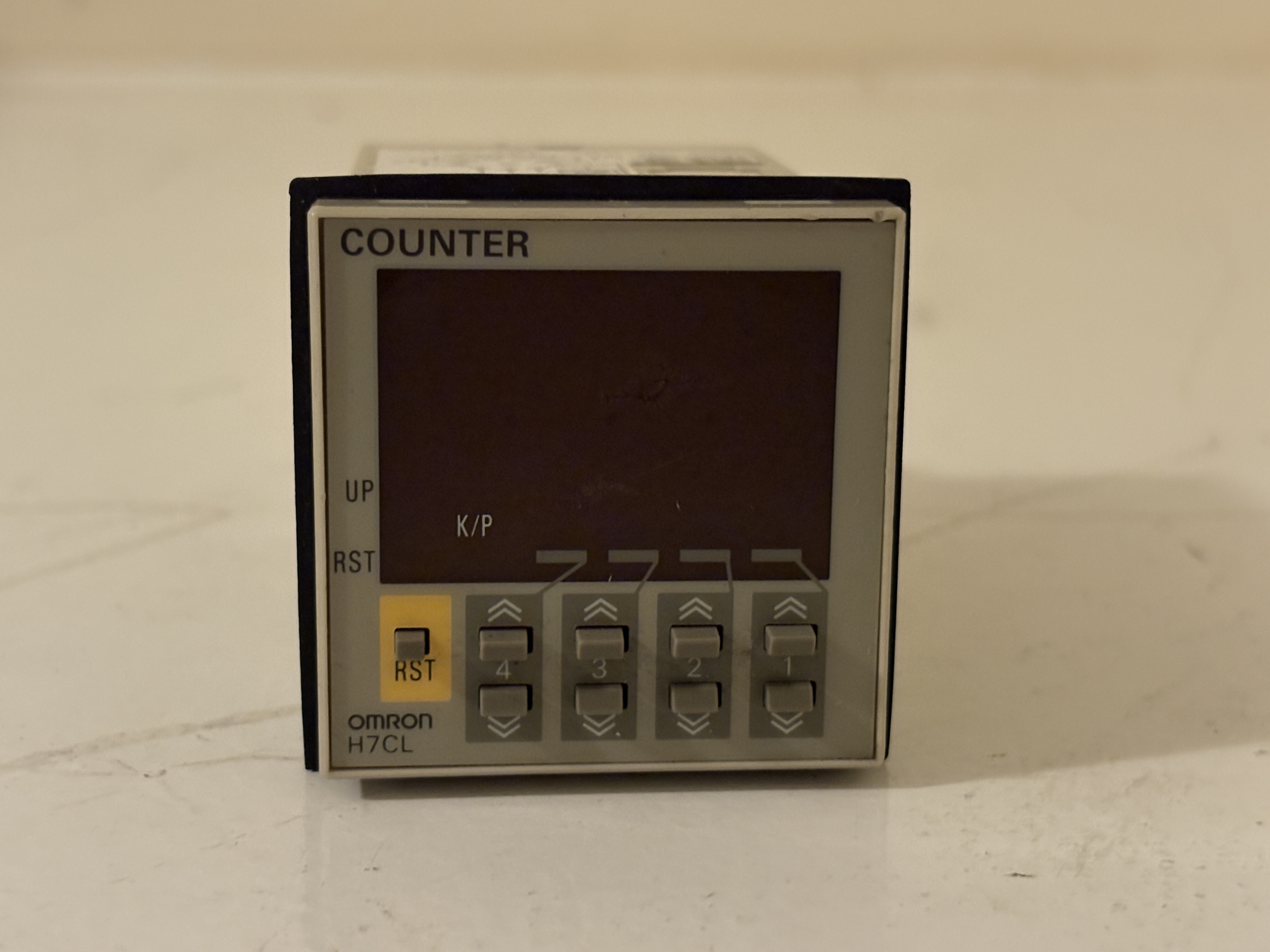 Omron H7CL-AS Digital Counter 100-240VAC Panel Counter