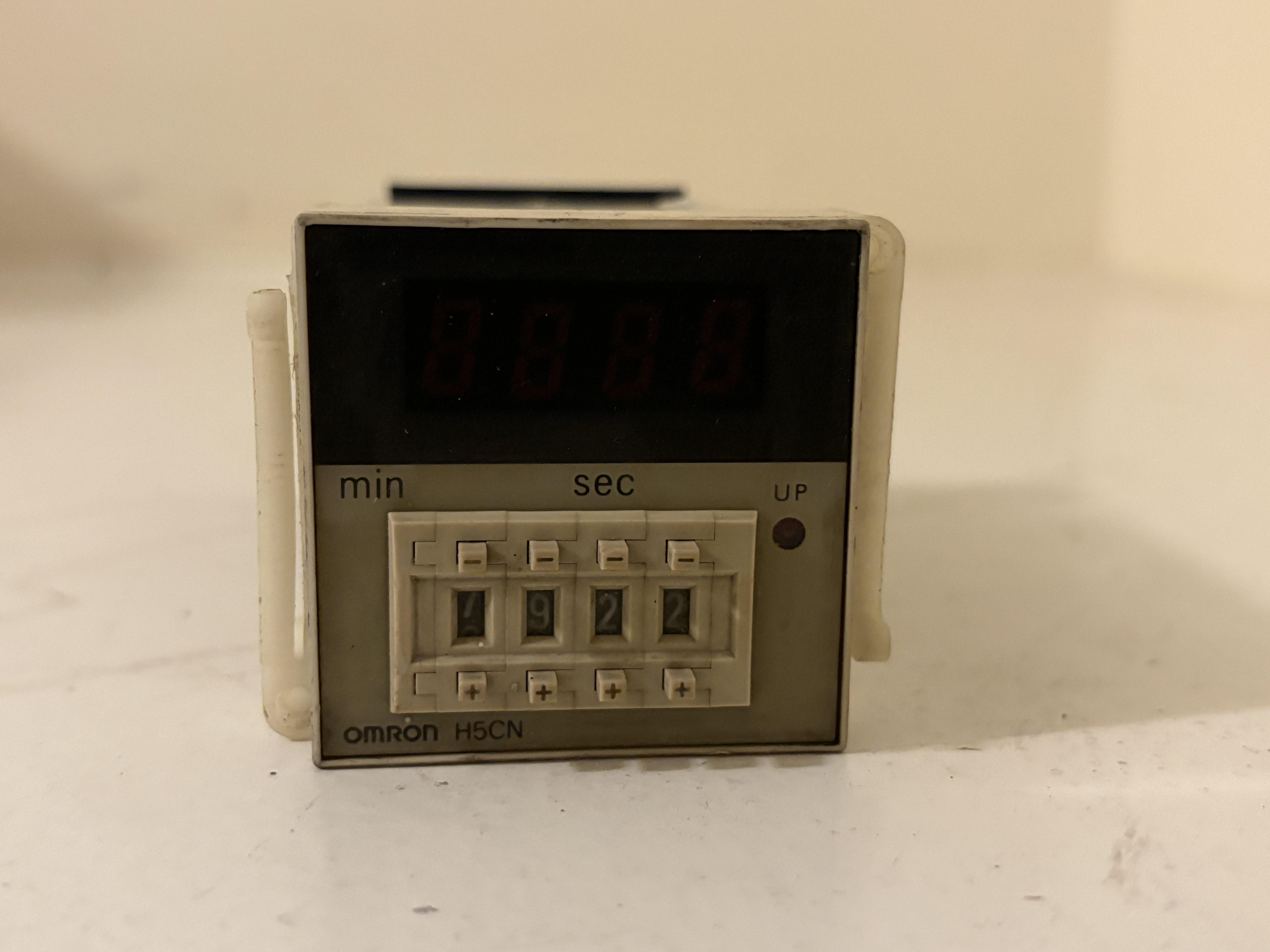 Omron H5CN-XCN Digital Timer 100-240VAC Panel Timer
