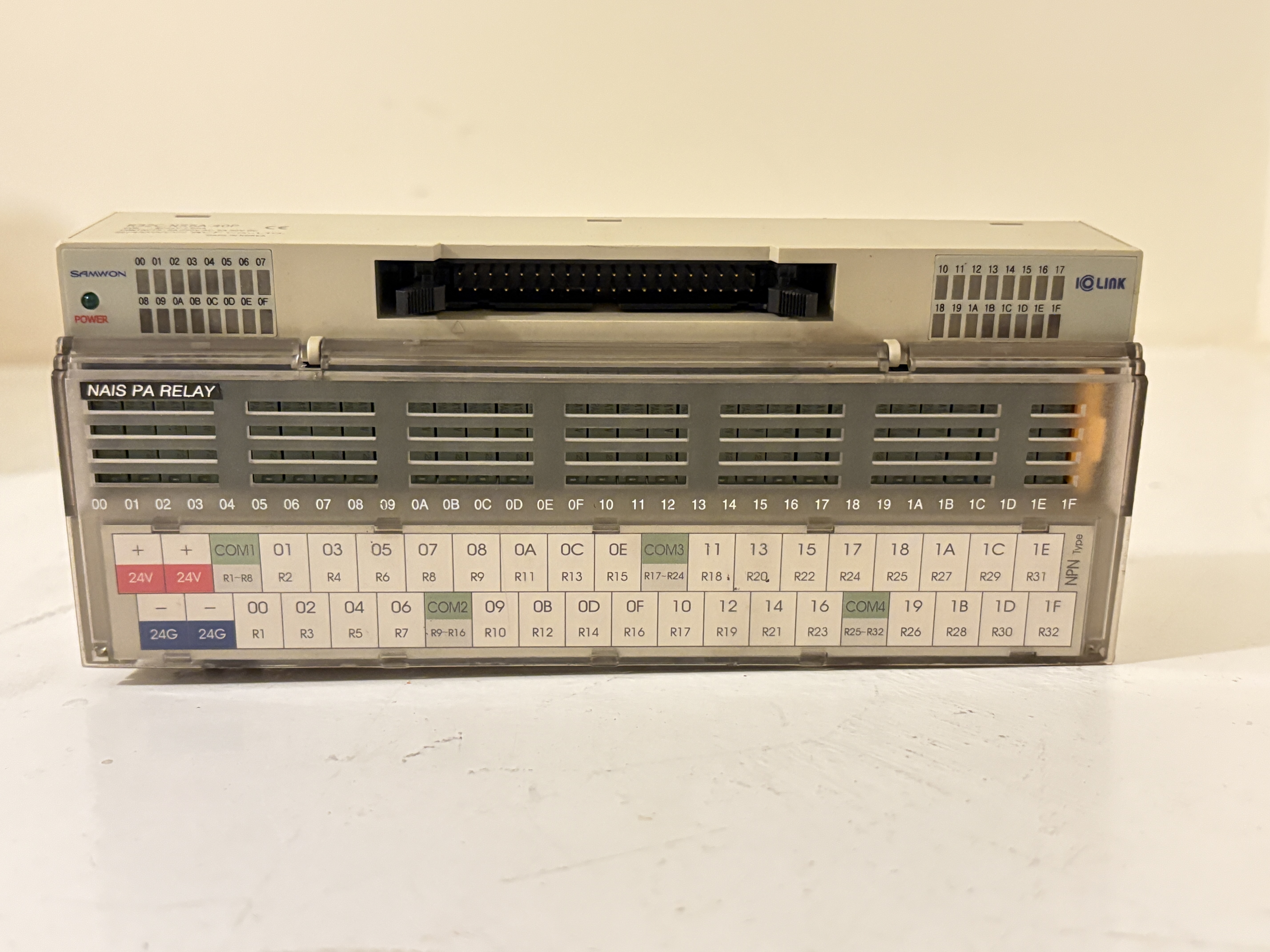 Samwon ACT R32C-NS5A-40P 32 Point Relay Terminal Module 24VDC