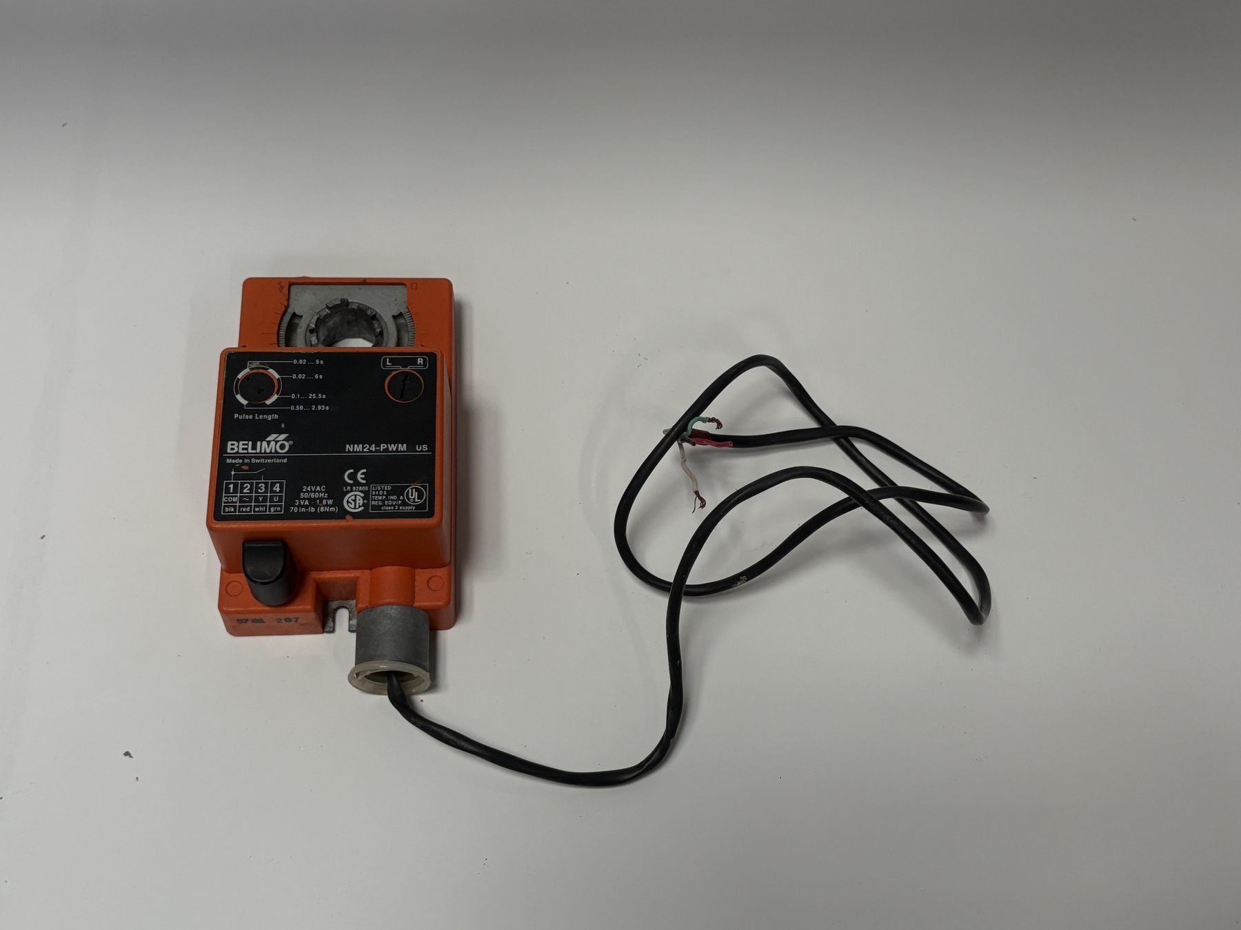 Belimo NM24-PWM US Damper Actuator 24V 70in-lb 8Nm