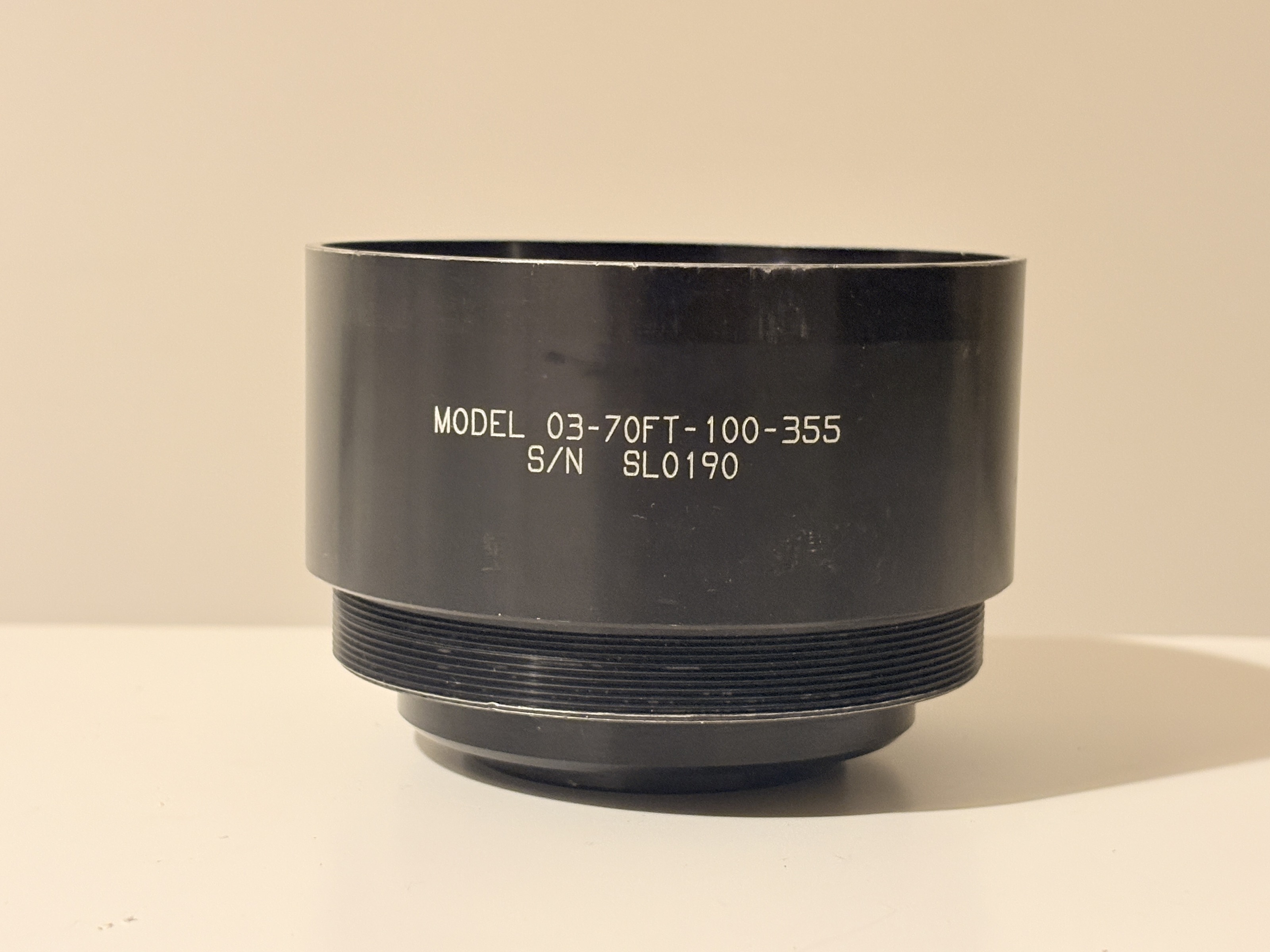 Jenoptik 03-70FT-100-355 355nm UV F-Theta Scan Lens