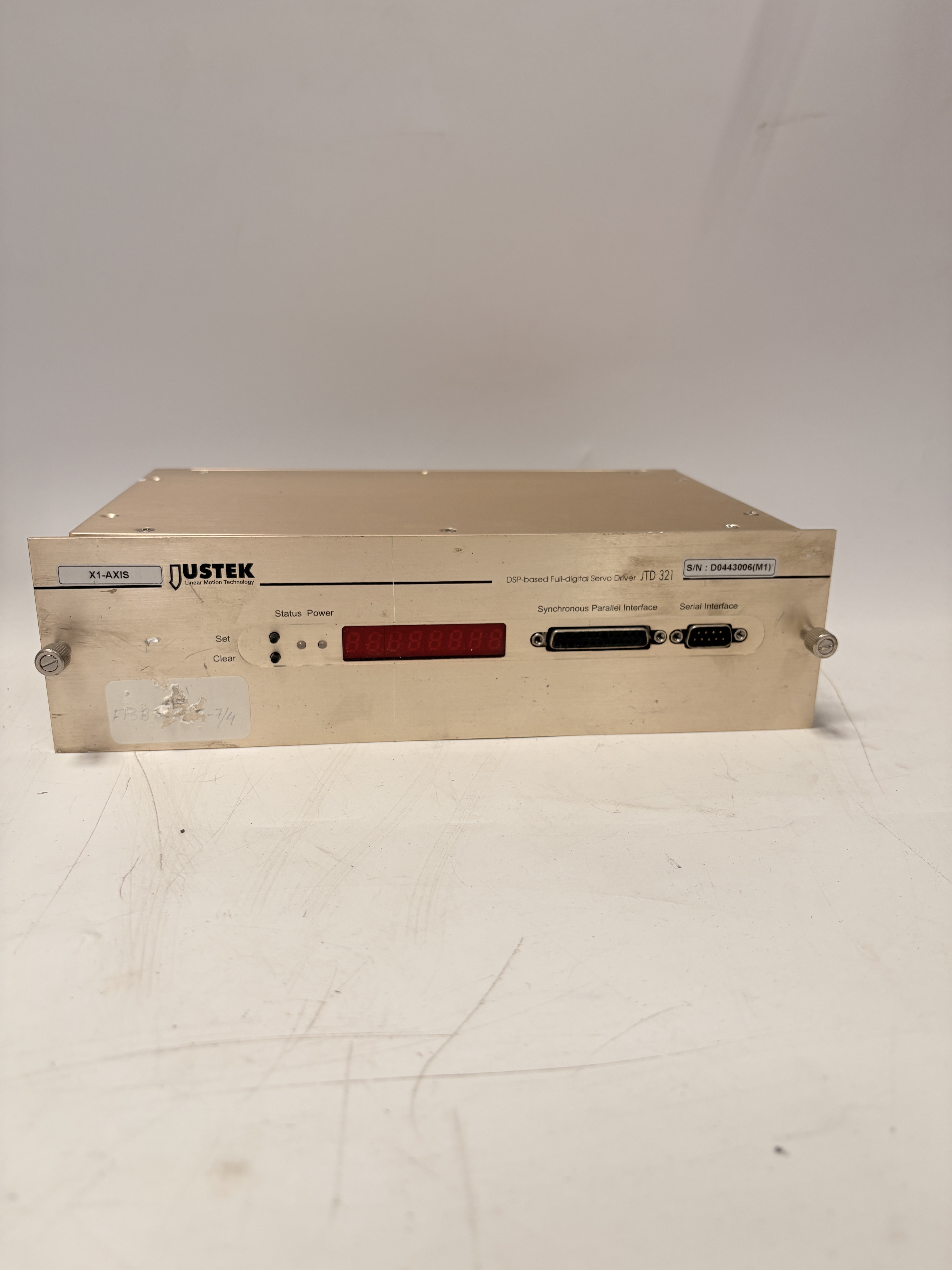JUSTEK JTD321-02 450W Digital Linear Servo Driver 200-230V