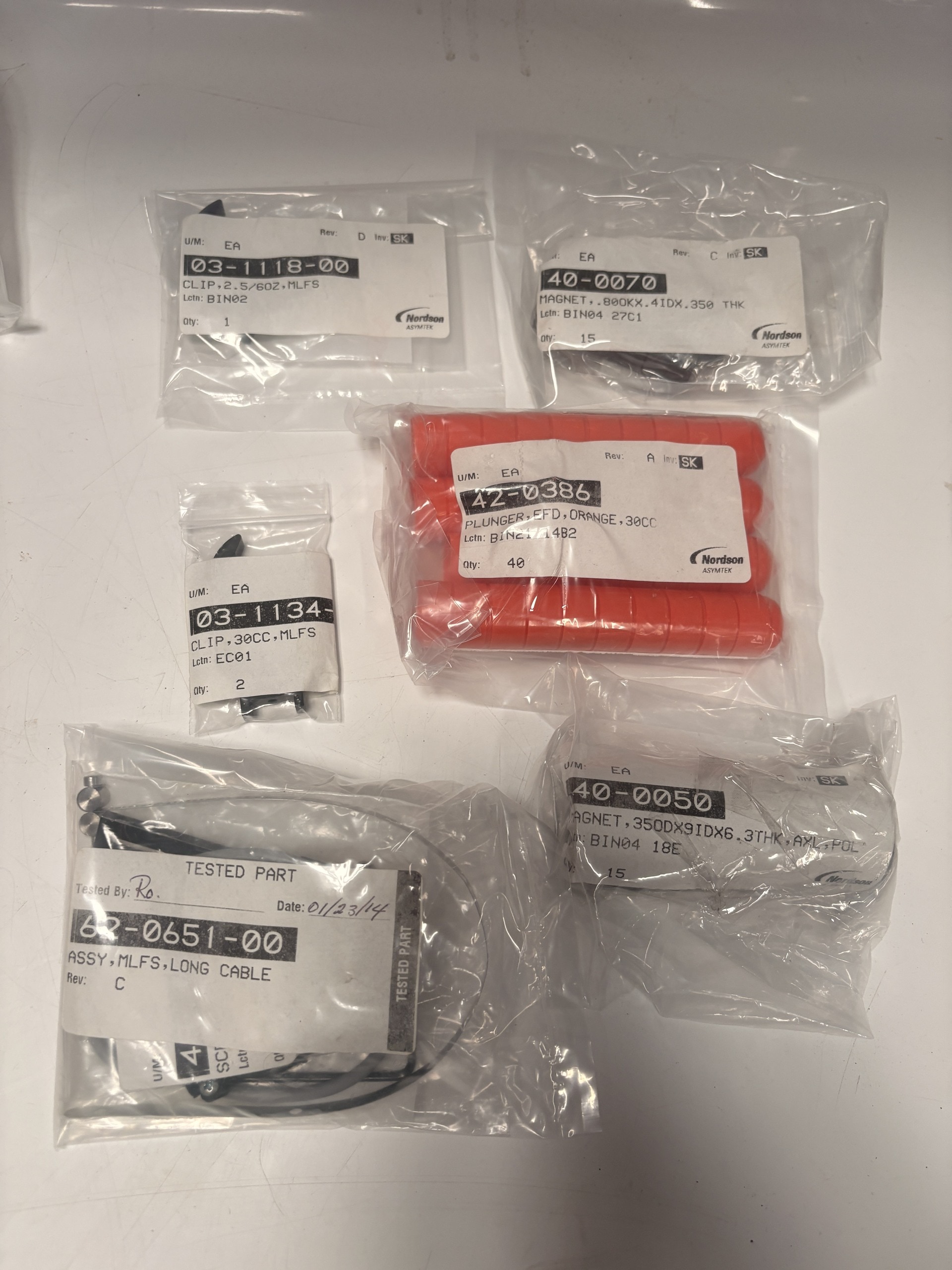 Nordson ASYMTEK MLFS Magnetic Low Fluid Sensor Kit DJ-9500 7201410 Family