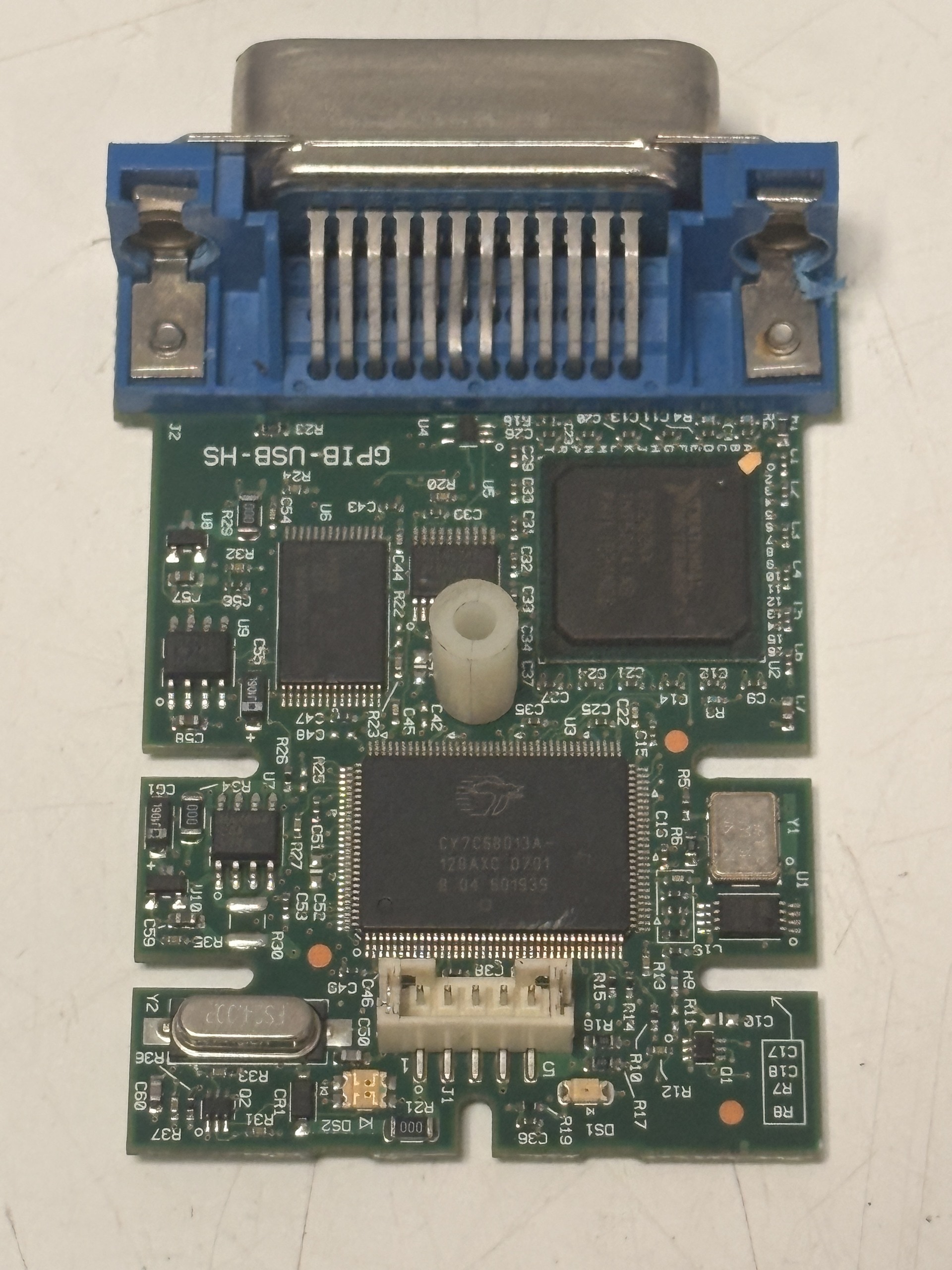 National Instruments 187965B-01 GPIB-USB-HS Interface PCB Assembly