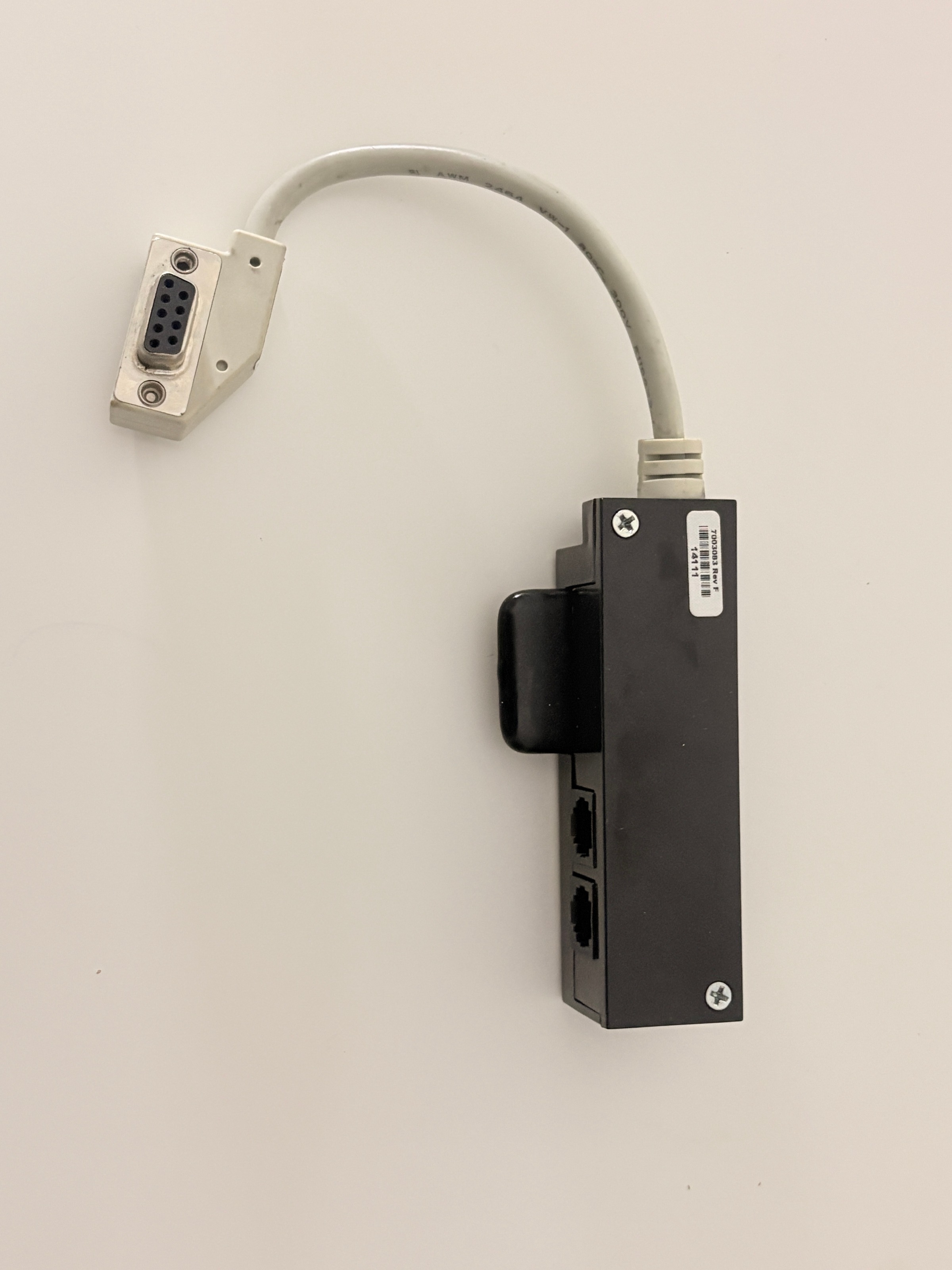 7003083 Rev F DB9 Data Cable Interface Assembly