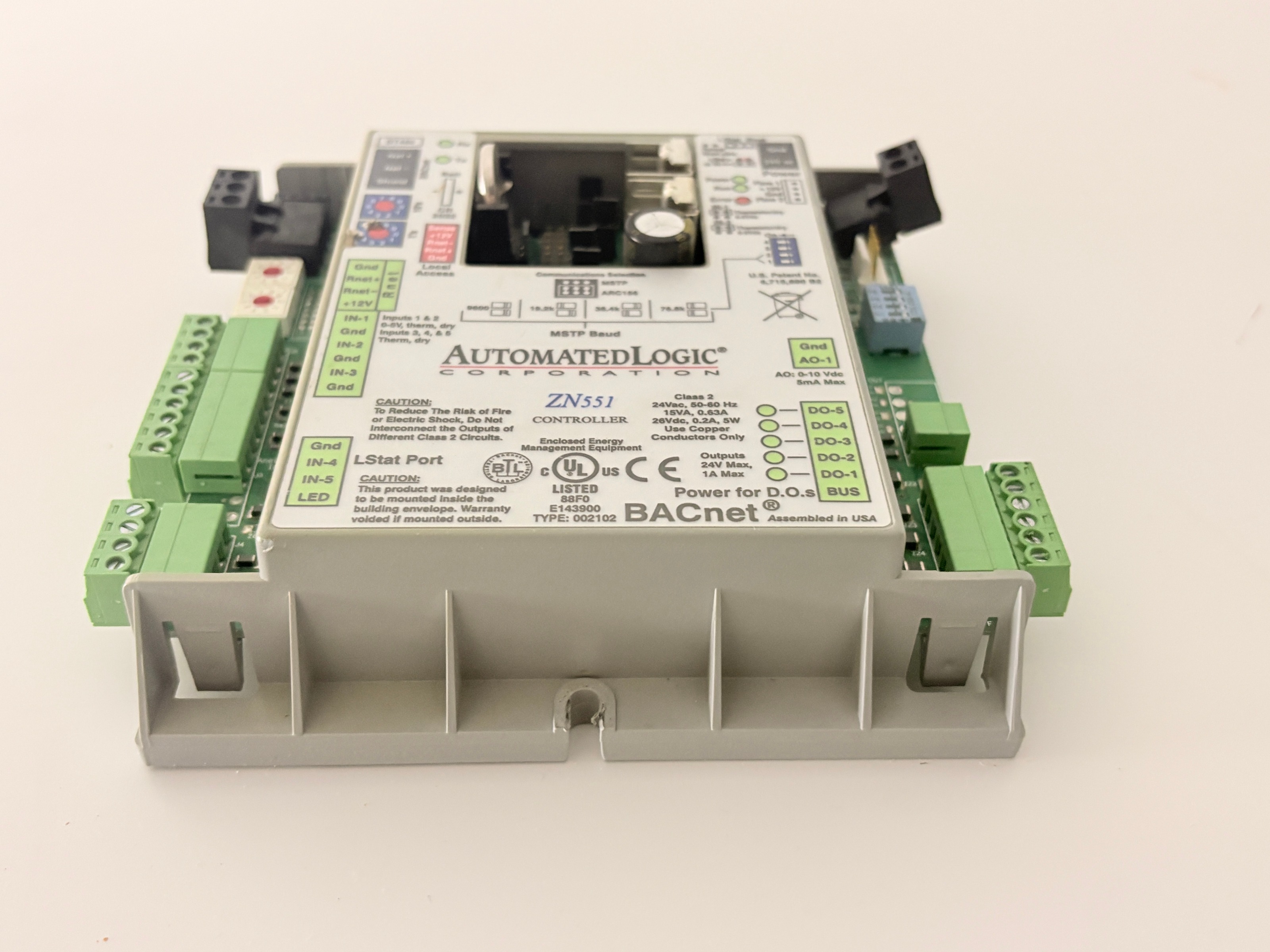 Automated Logic ZN551 BACnet Zone Controller 24V 3