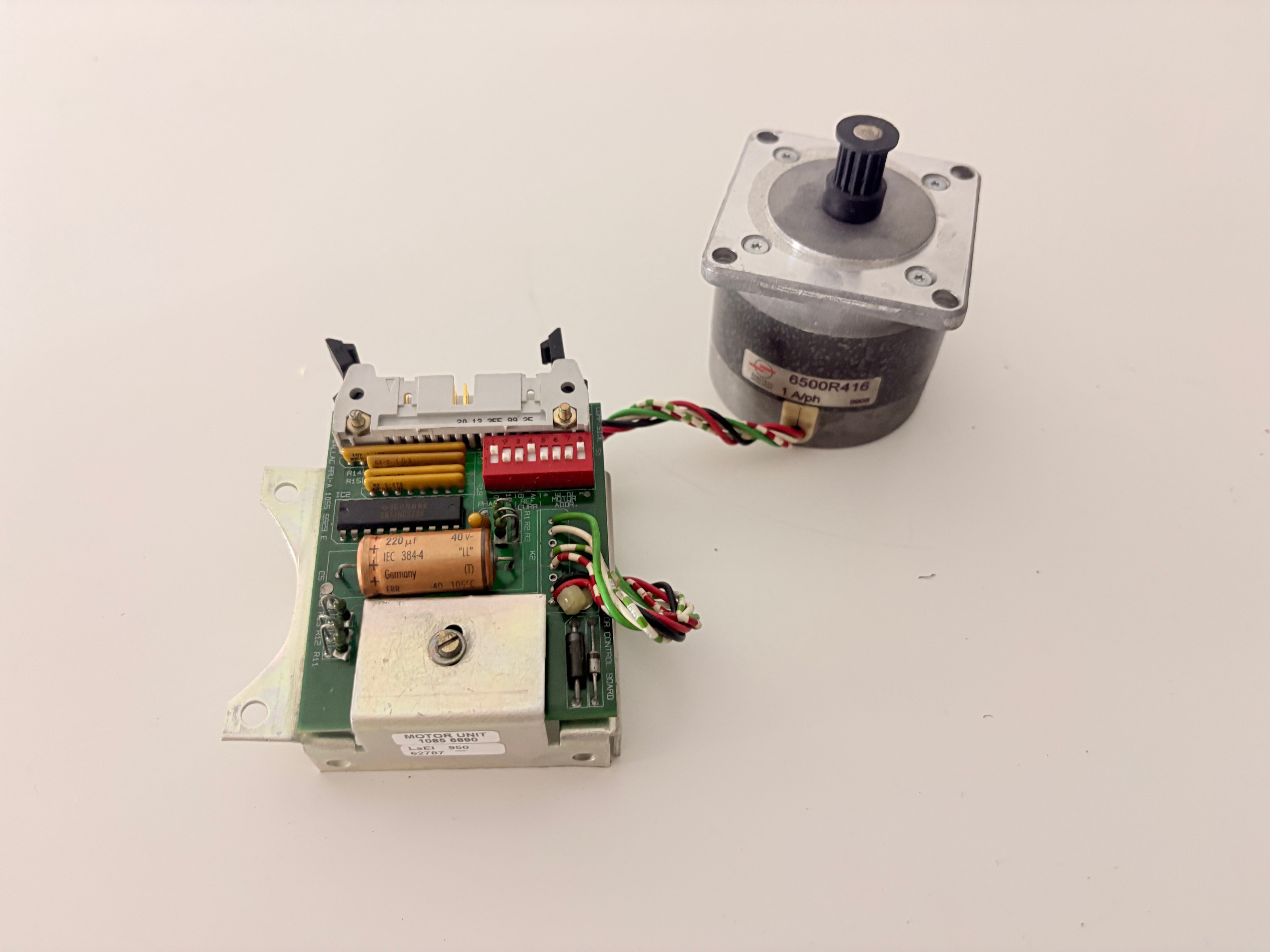 Sonceboz 6500R416 Stepper Motor with LaEl 950 Control PCB