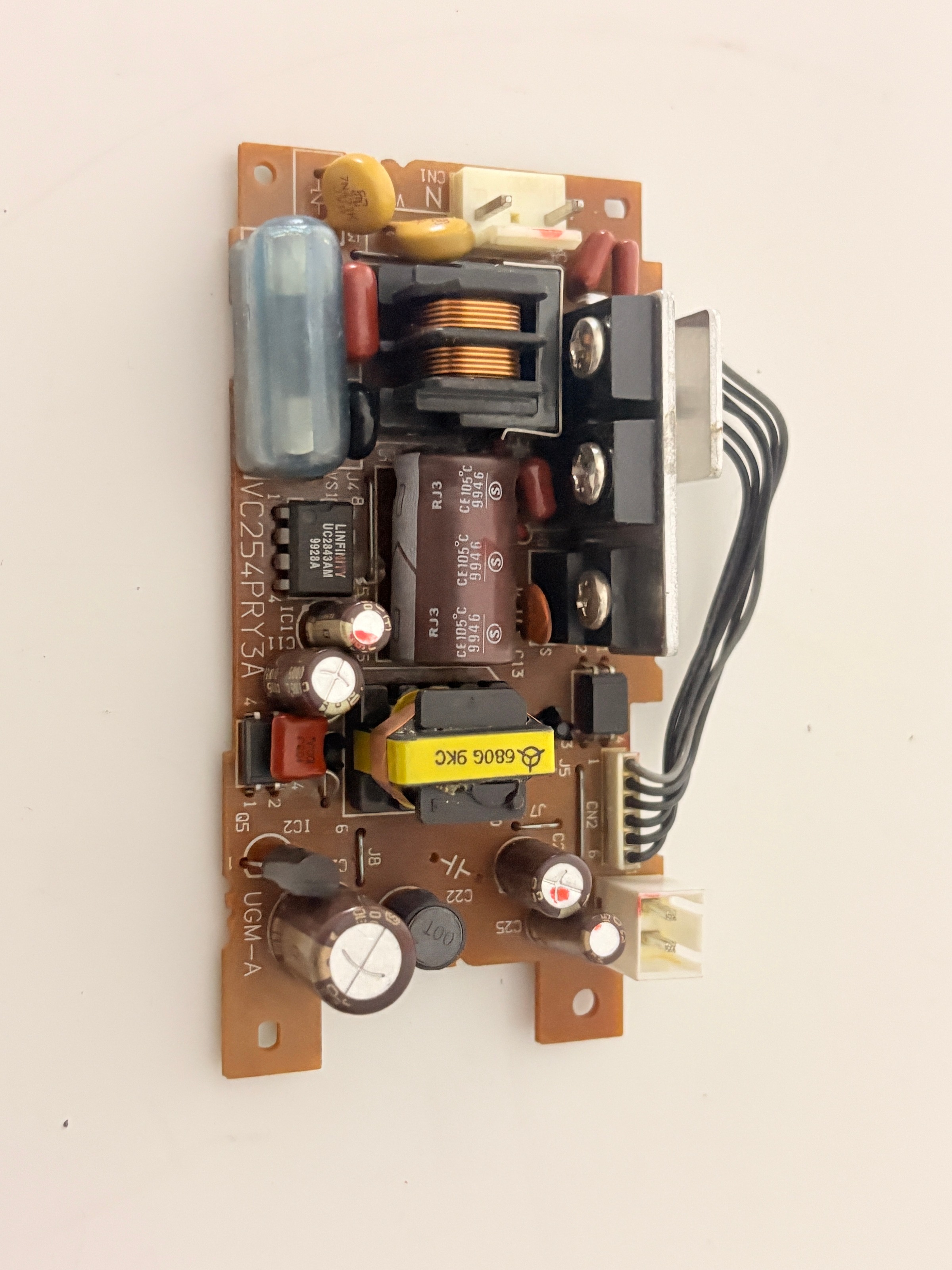 VC254PRY3A Industrial Open Frame Power Supply PCB