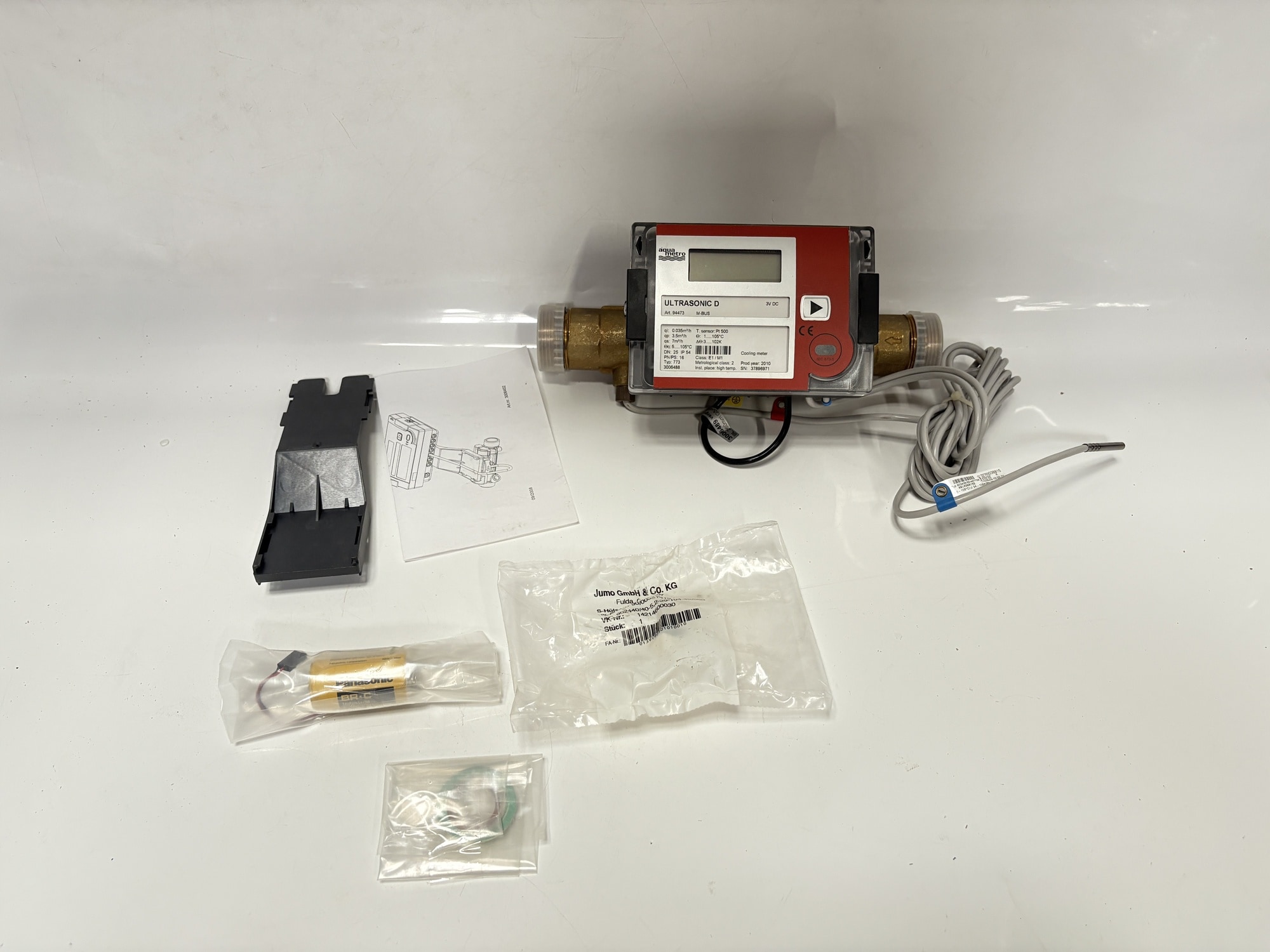 Aquametro ULTRASONIC D 773 94473 cooling meter with accessories
