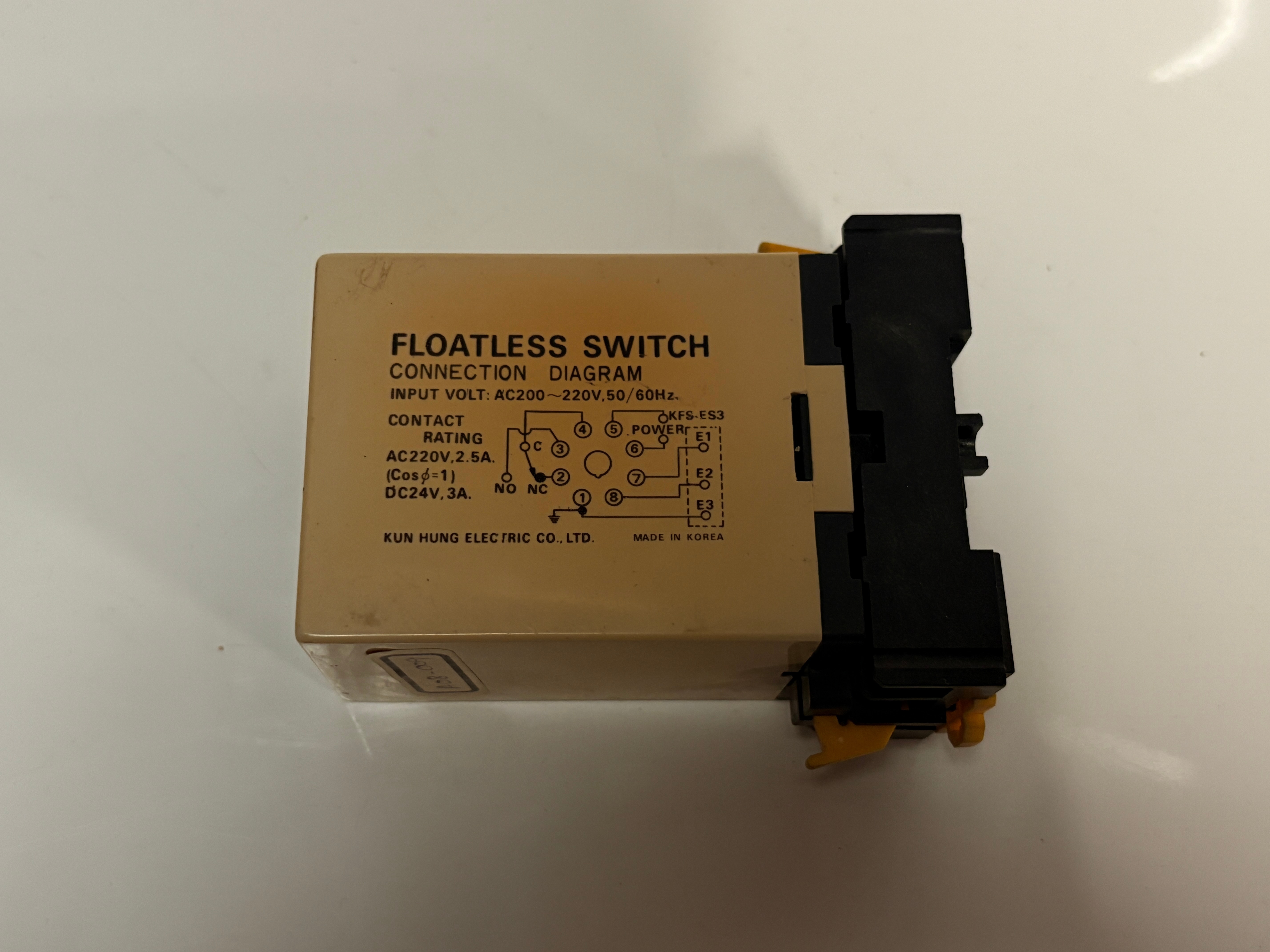 Koino KFS-PC8 220V AC Floatless Level Switch Controller