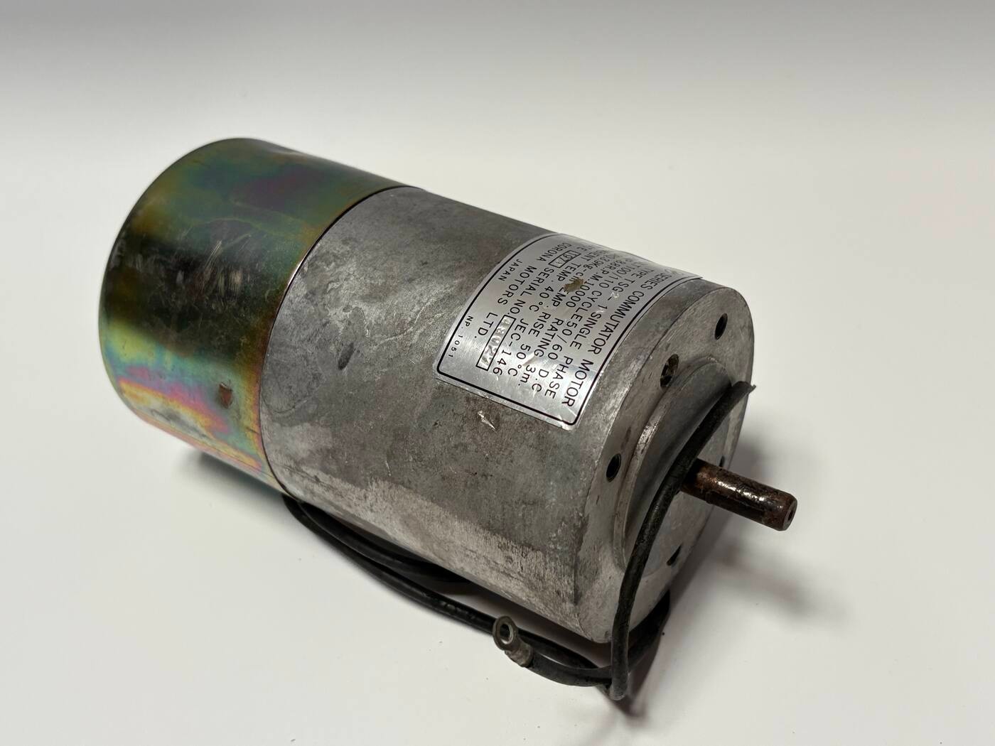 Corona Motors TSG2-1A 100/110V Series Commutator Motor 10000RPM