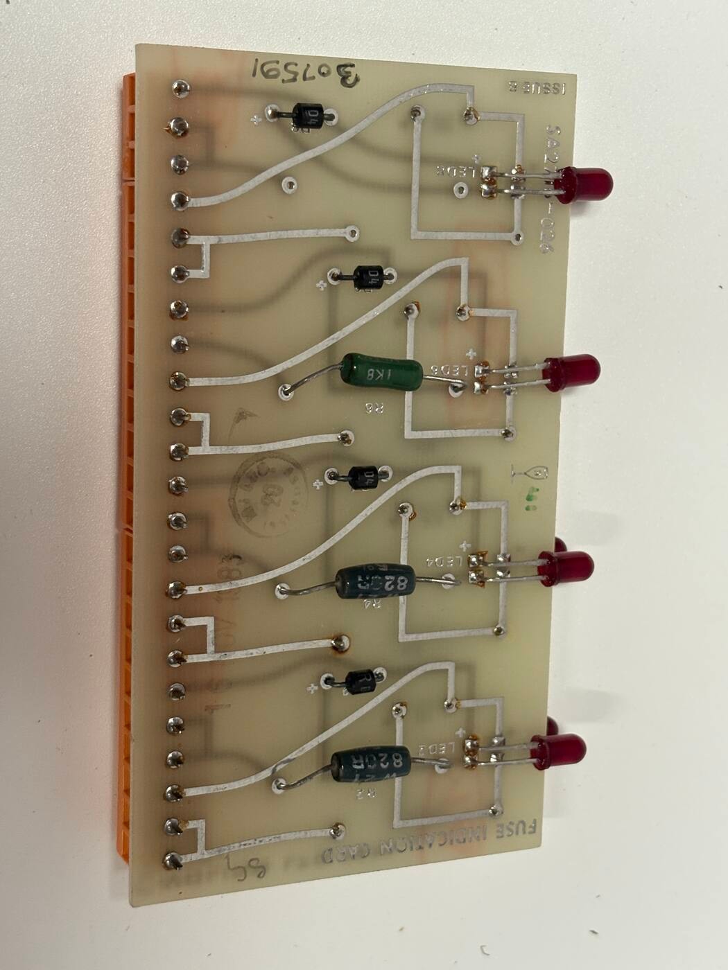 Molins SA2716-026 Fuse Indication Card