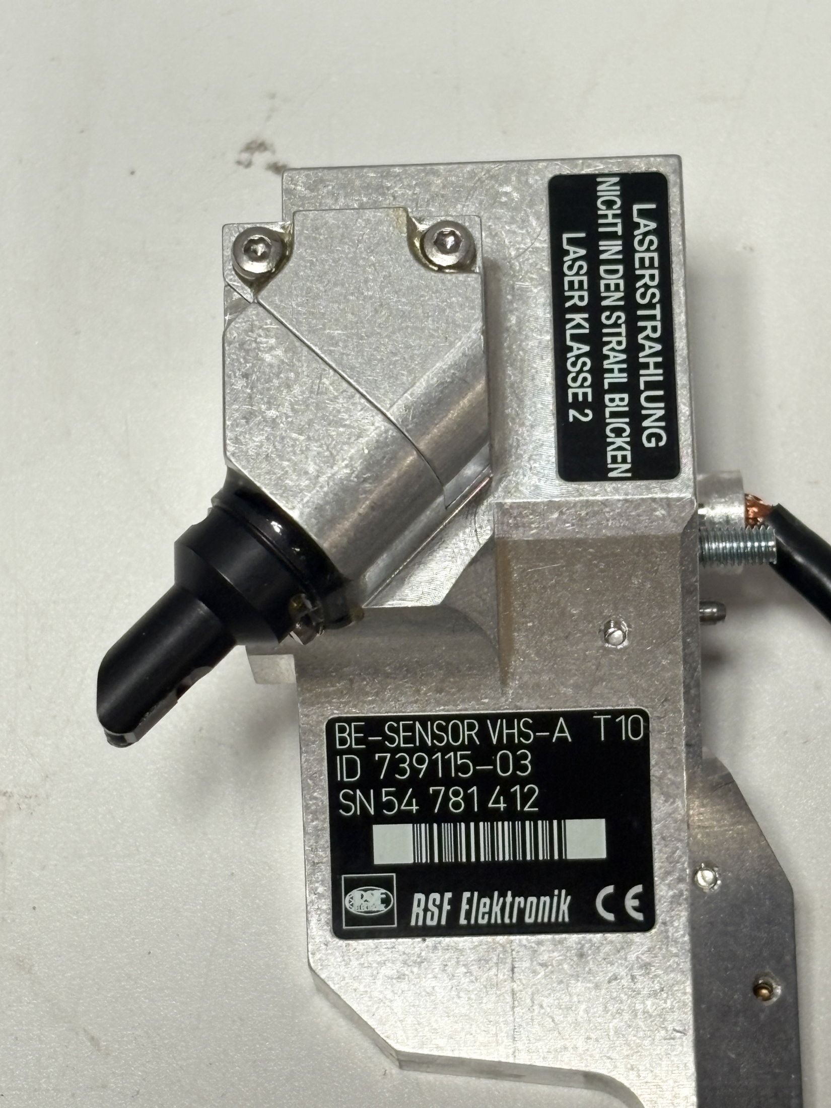 ASM Siplace 03083001-01 sensor assembly with RSF VHS-A T10 sensor