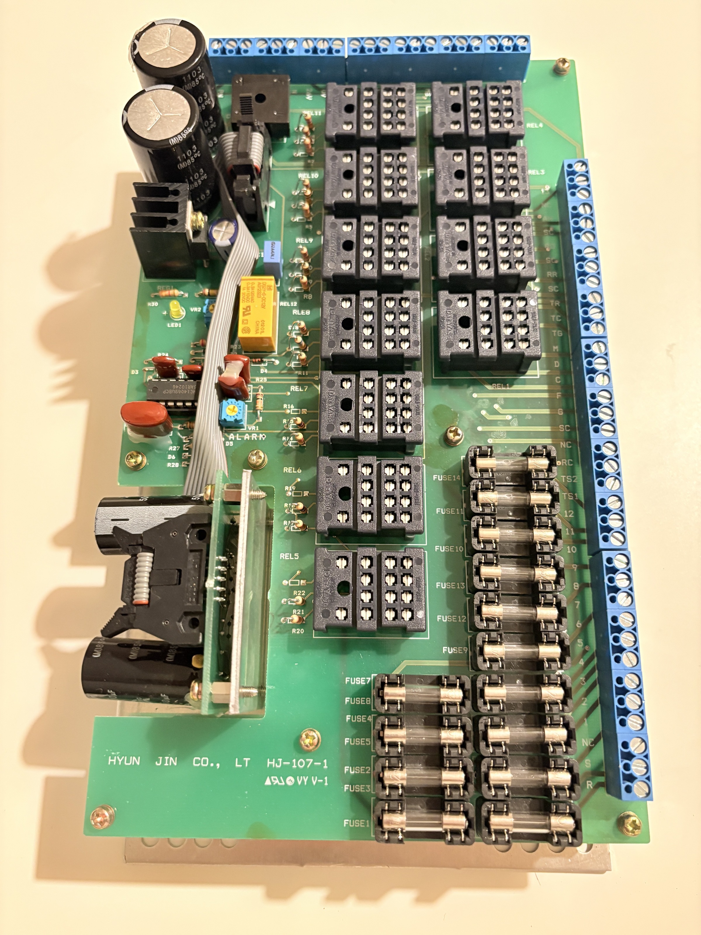Hyun Jin HJ-107-1 Signal Light Column Circuit Board PCB Module