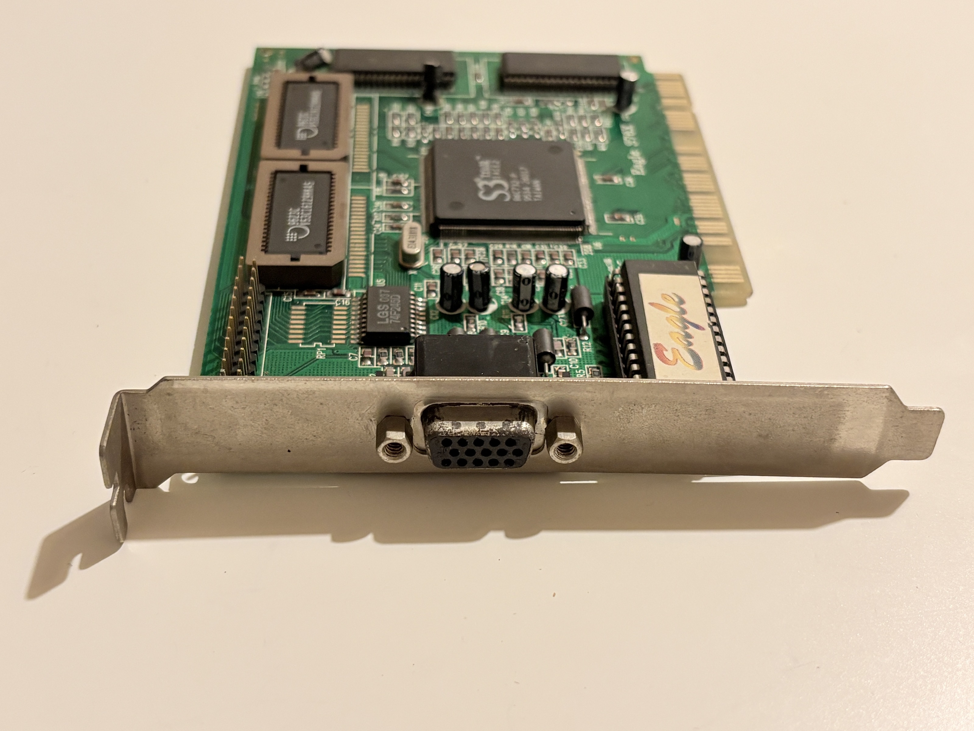 Eagle S76X S3 Trio32 86C732-P 1MB PCI VGA Graphics Card 5