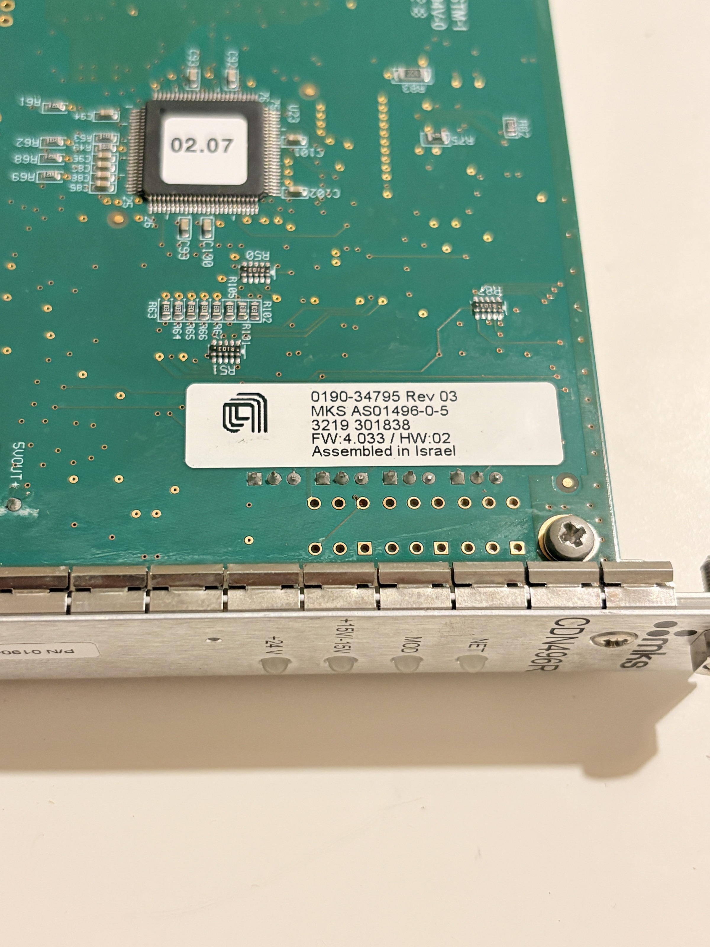 MKS CDN496R AS01496-0-5 AMAT 0190-34795 Analog PCB Card 5