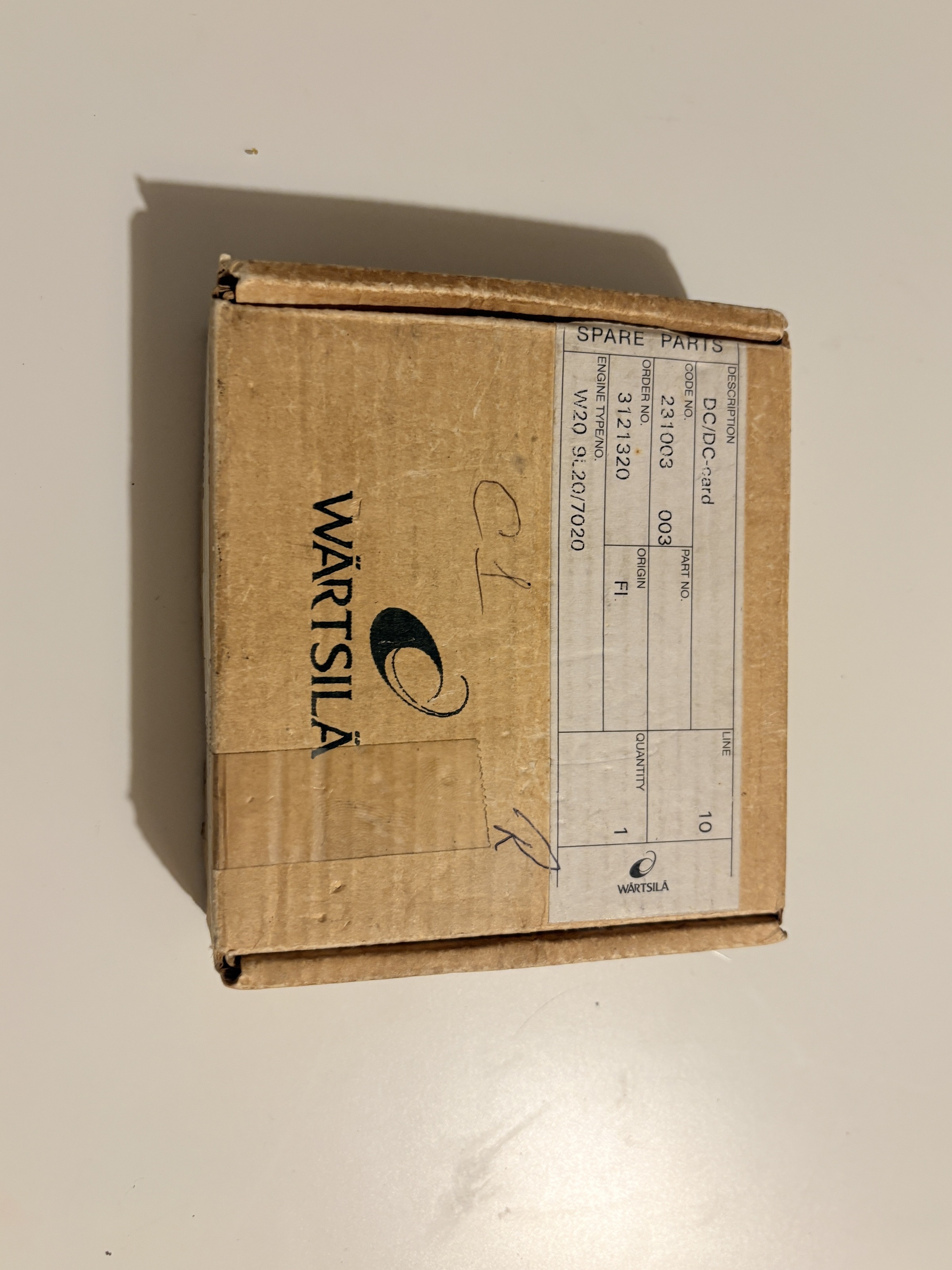 Wärtsilä 231003-003 C1 DC/DC Card 007370035 W20 9L20/7020 2