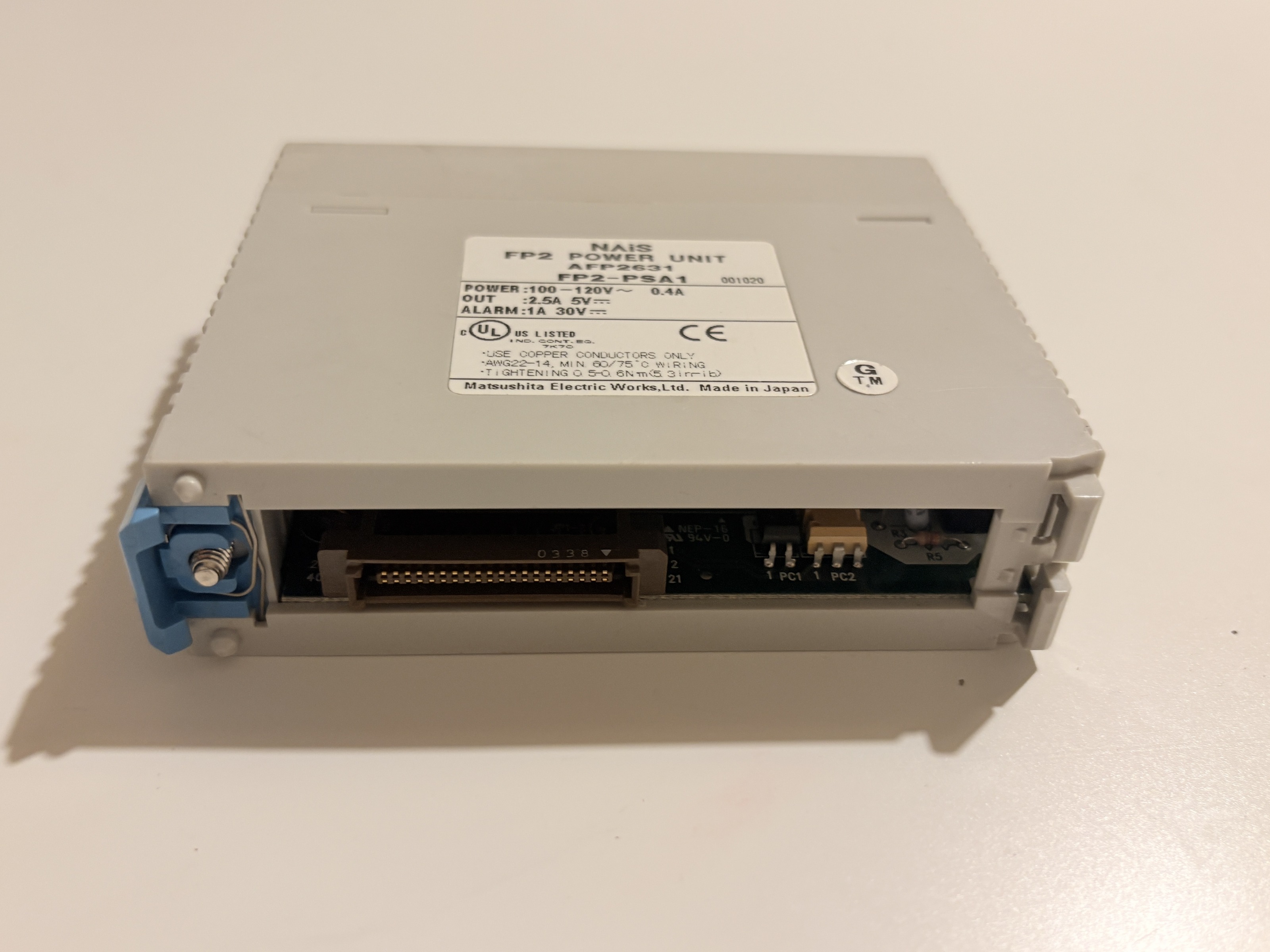 Panasonic NAiS AFP2631 FP2-PSA1 FP2 PLC Power Supply Unit 4