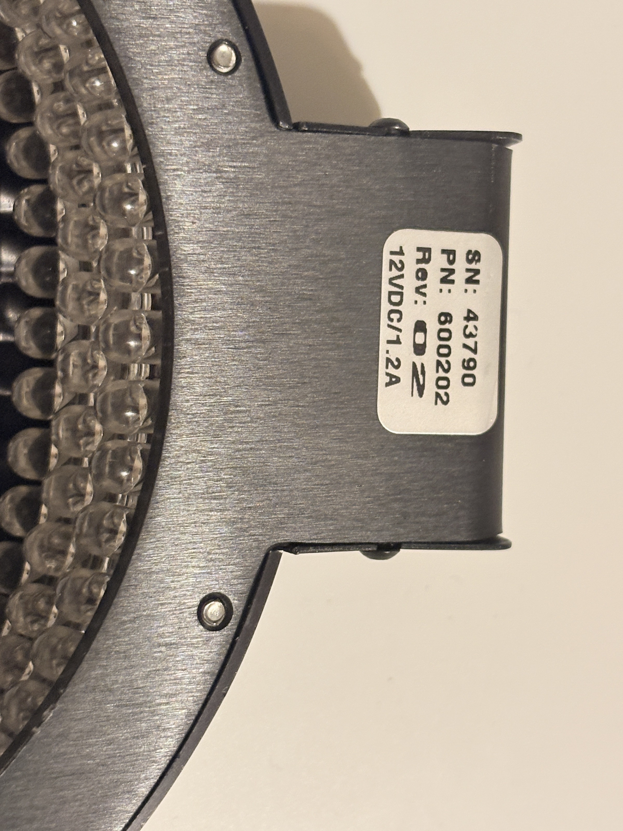 NERLITE DF-150-3 75° Continuous Dark Field Ring Illuminator 6