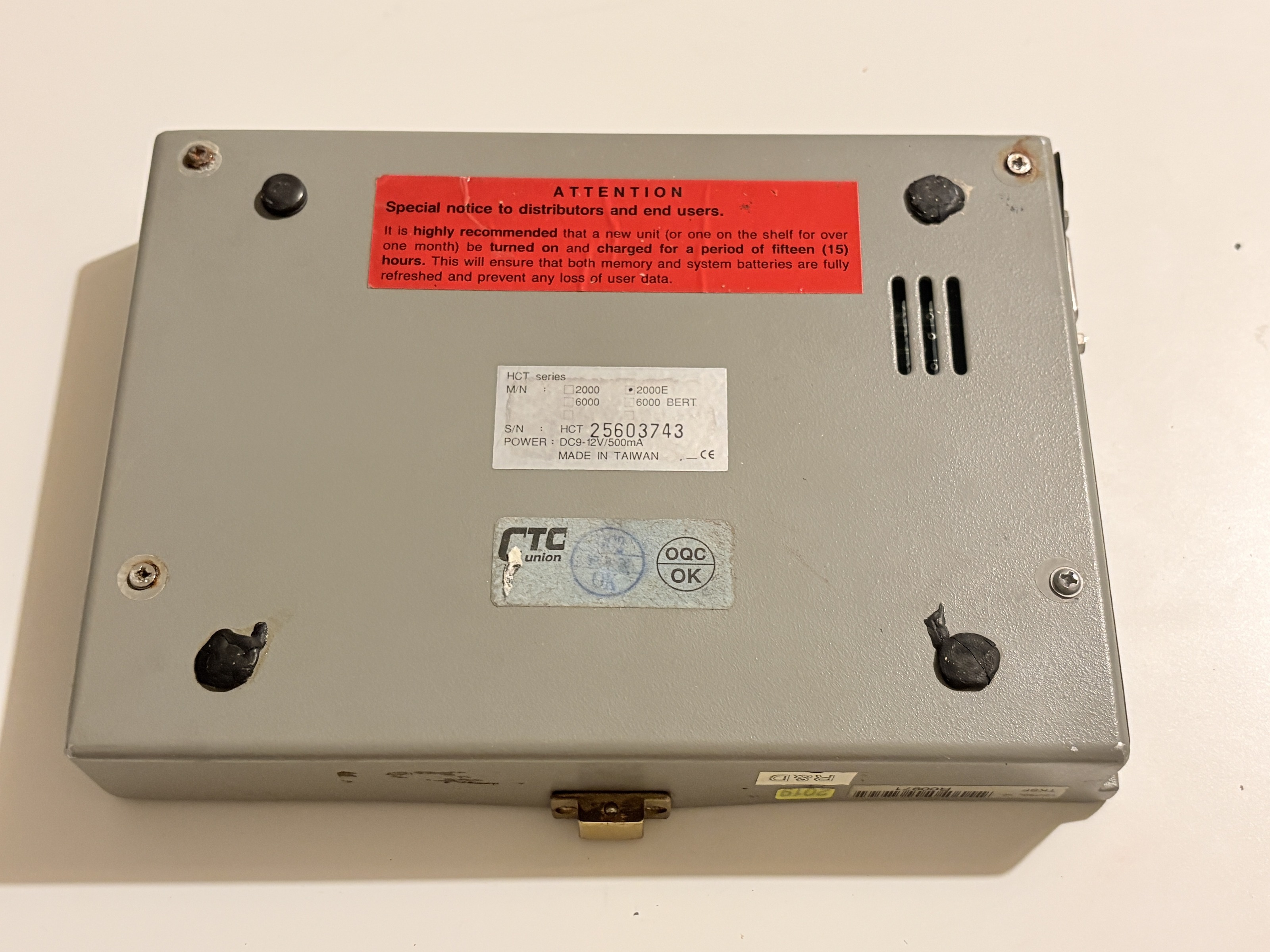 CTC Union HCT-2000E Handheld Communication Protocol Analyzer 5