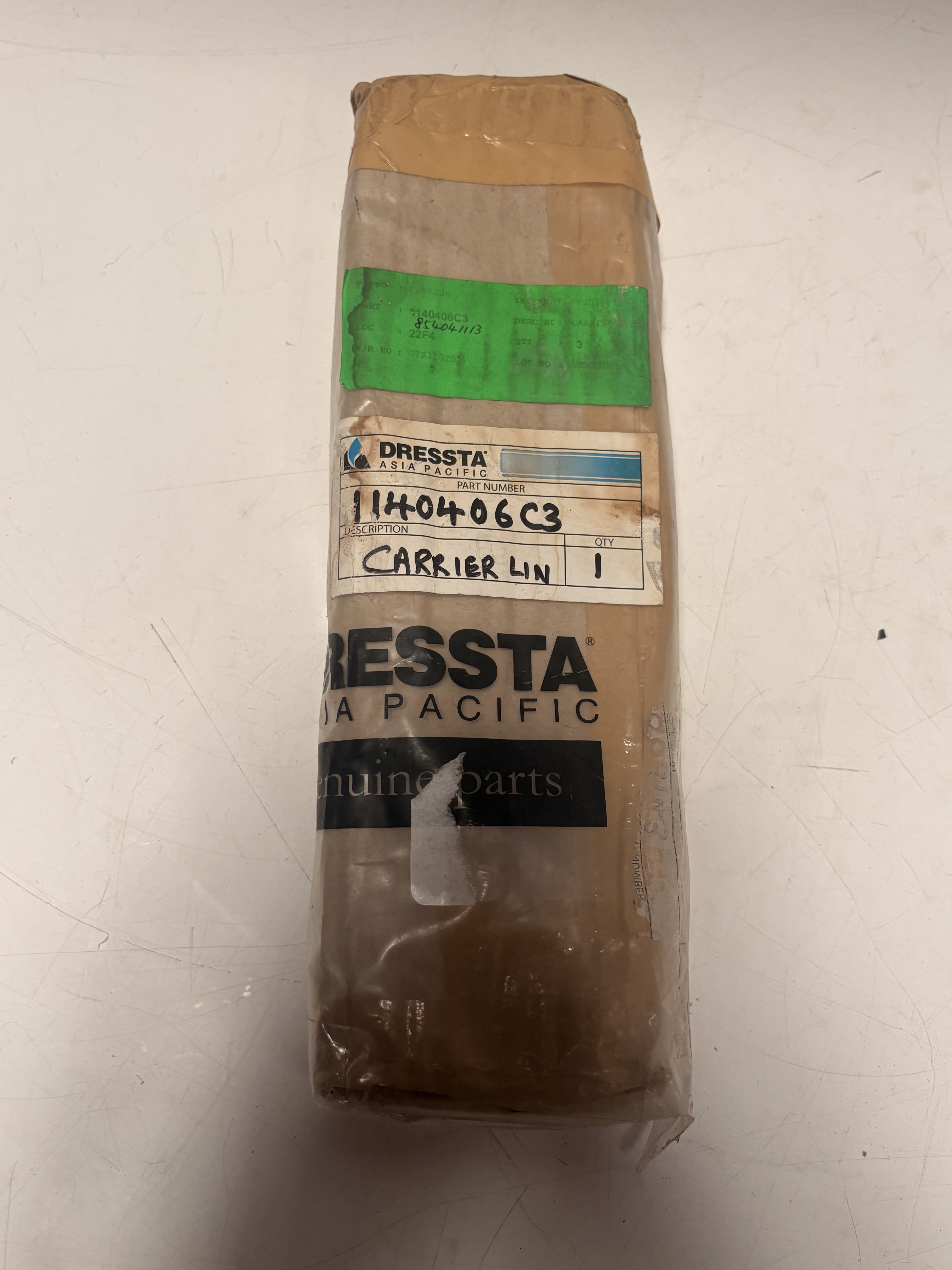 Dressta 1140406C3 Carrier & Lining Genuine OEM Brake Component
