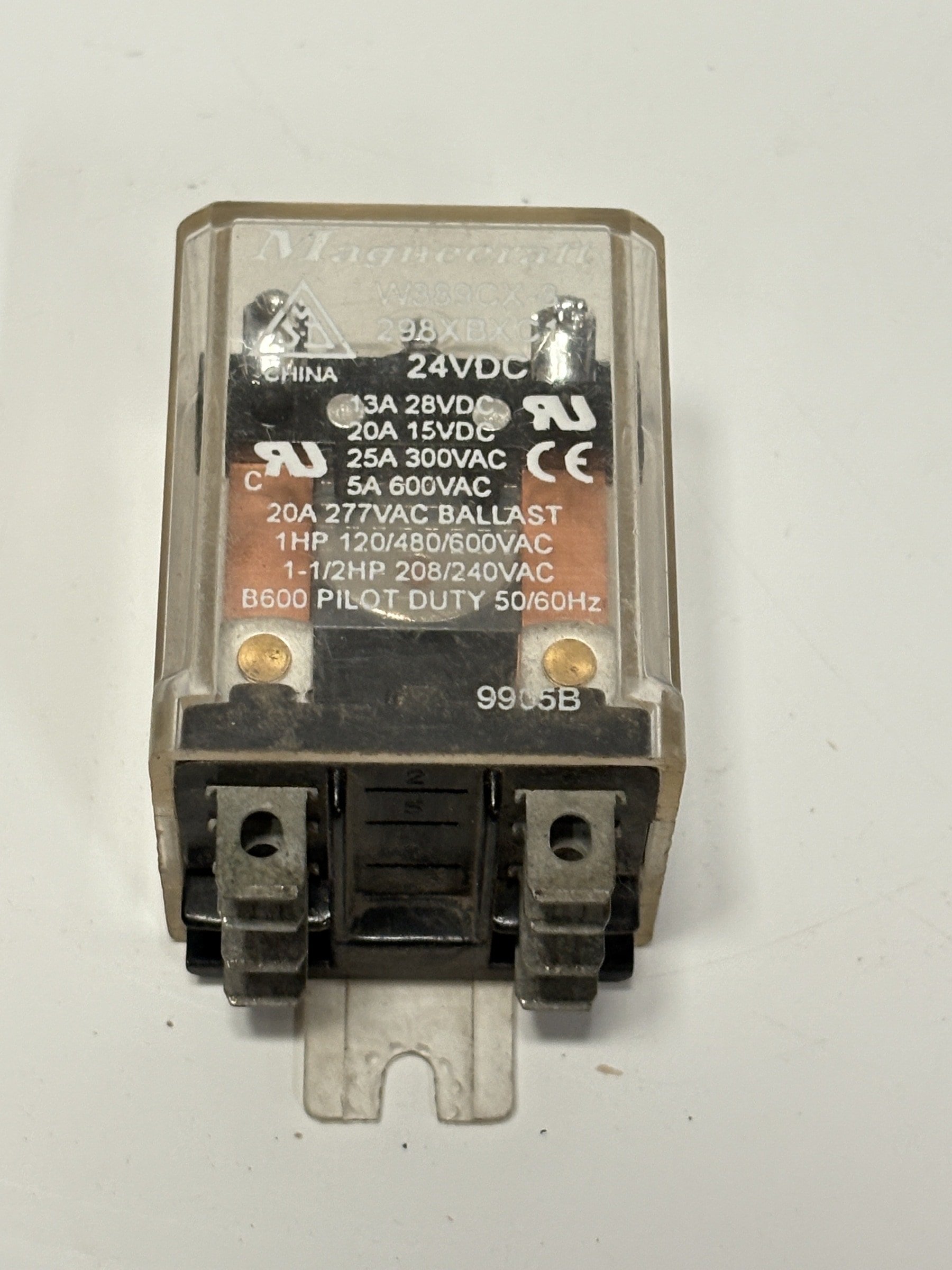 Magnecraft 298BXC1 Heavy-Duty Control Relay