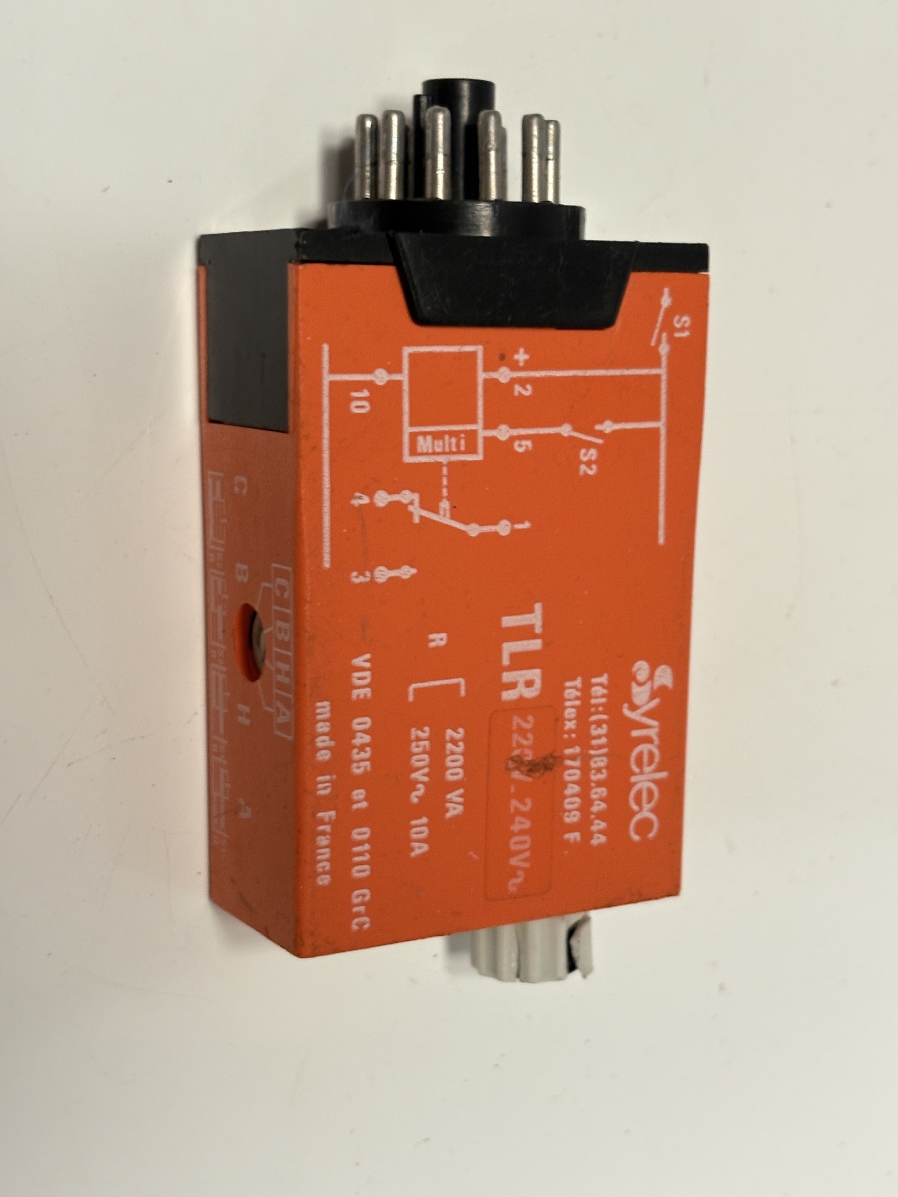 Syrelec TLR 24-240V Multifunction Timing Relay
