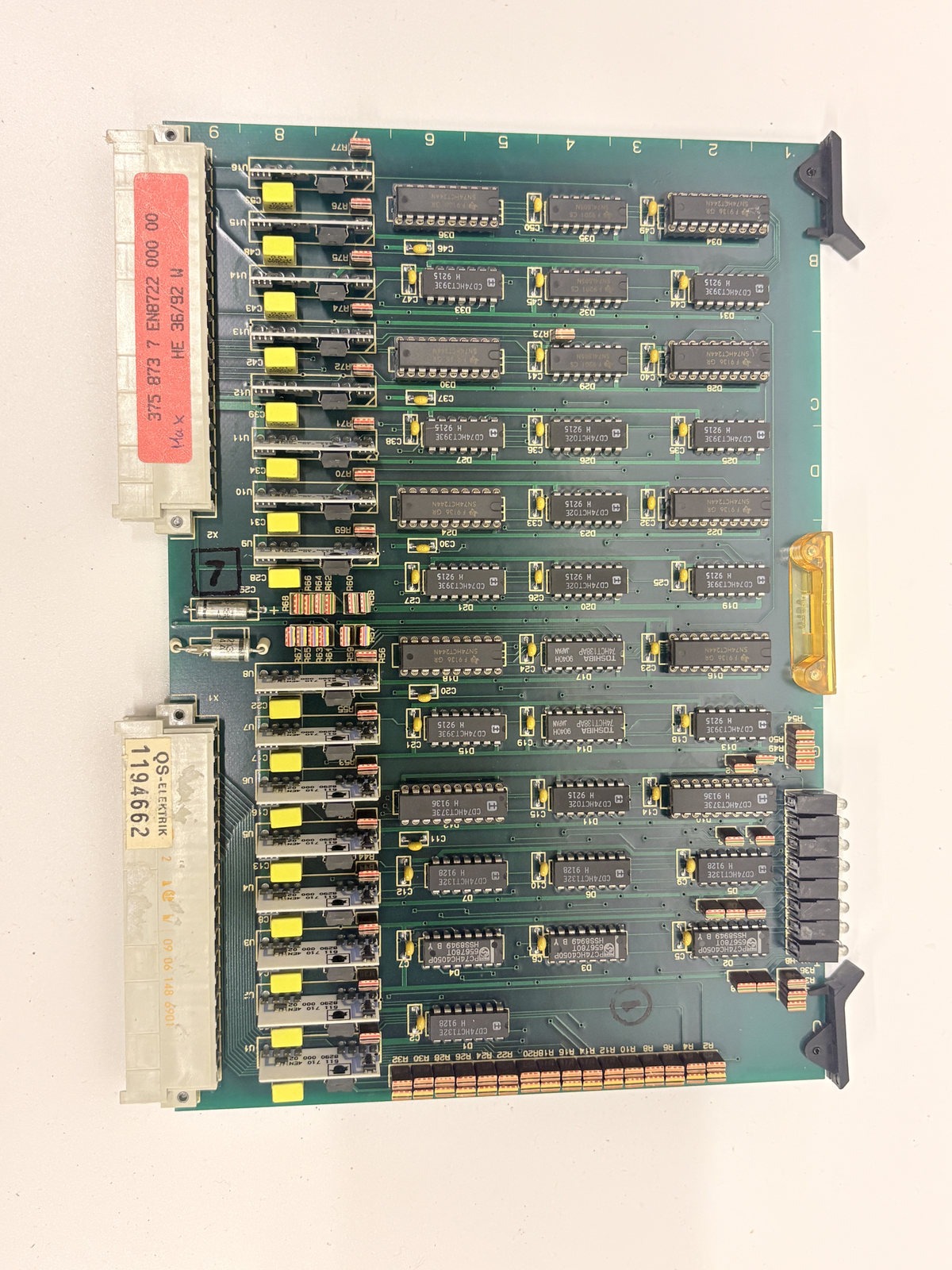 HAUNI 3758737 ENB722 000 00 Industrial Output Relay PCB Board