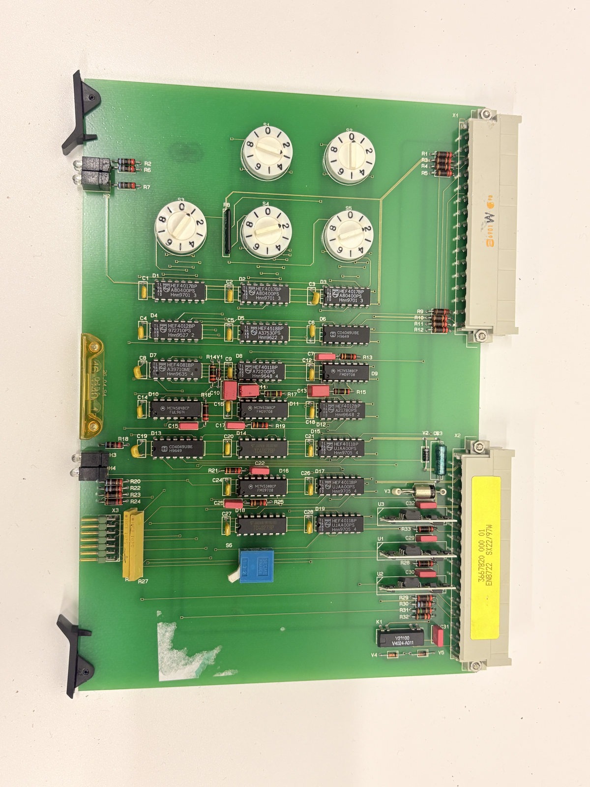 HAUNI 3648200 ENB722 000 01 Machine Controller Interface PCB