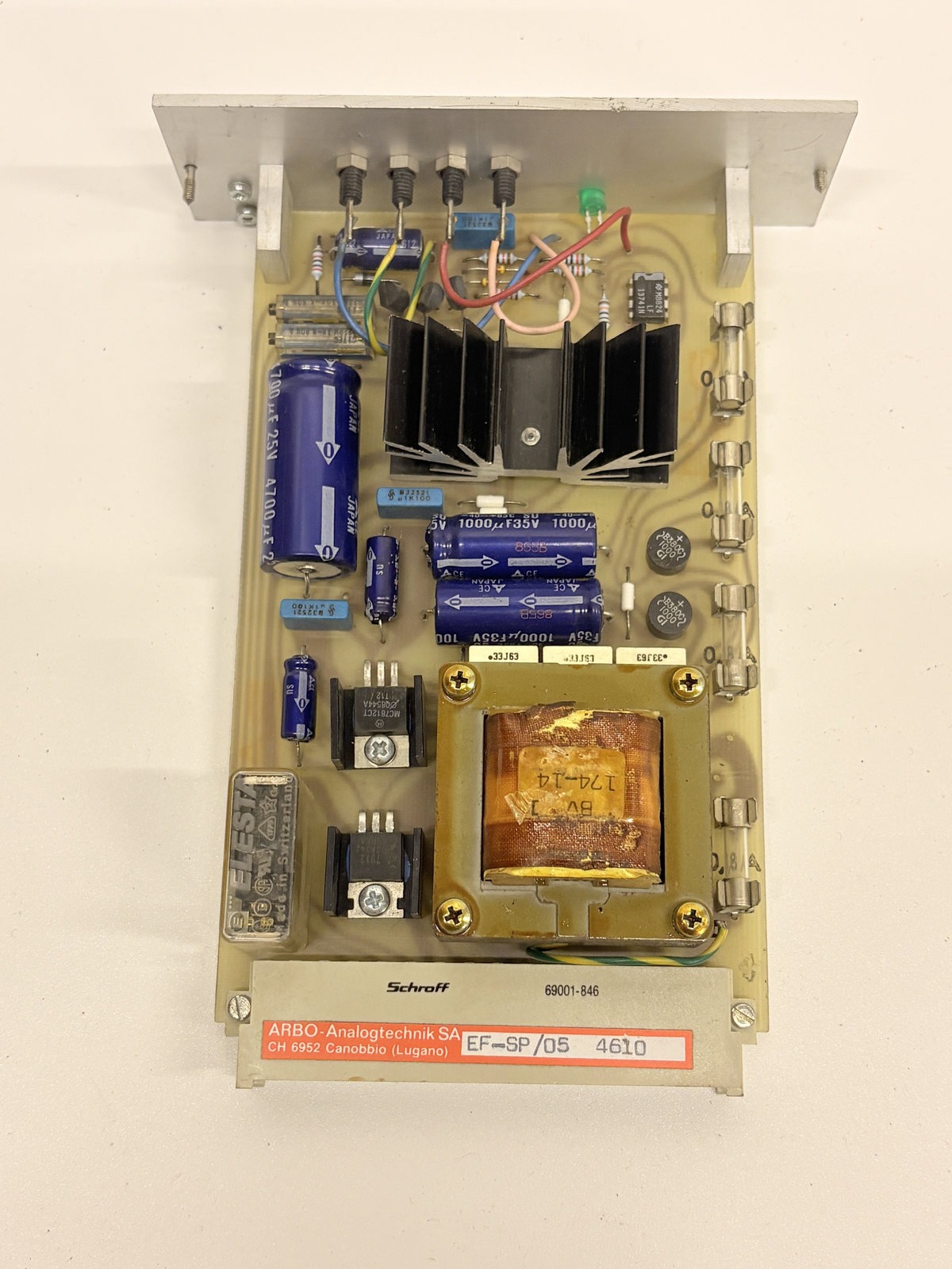 ARBO EF-SP/05 4610 Schroff Industrial Multi-Output Power Supply Module