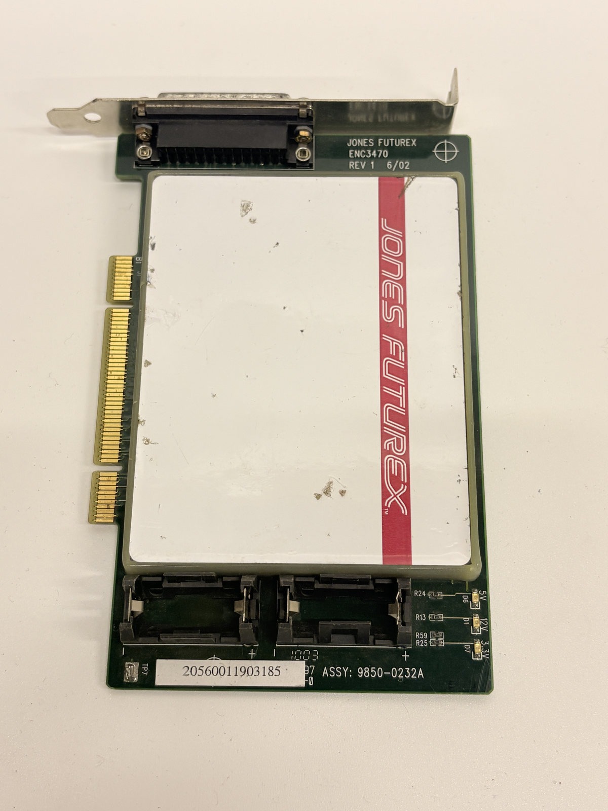 Jones Futurex ENC3470 Rev 1 Interface PCB 9850-0323A