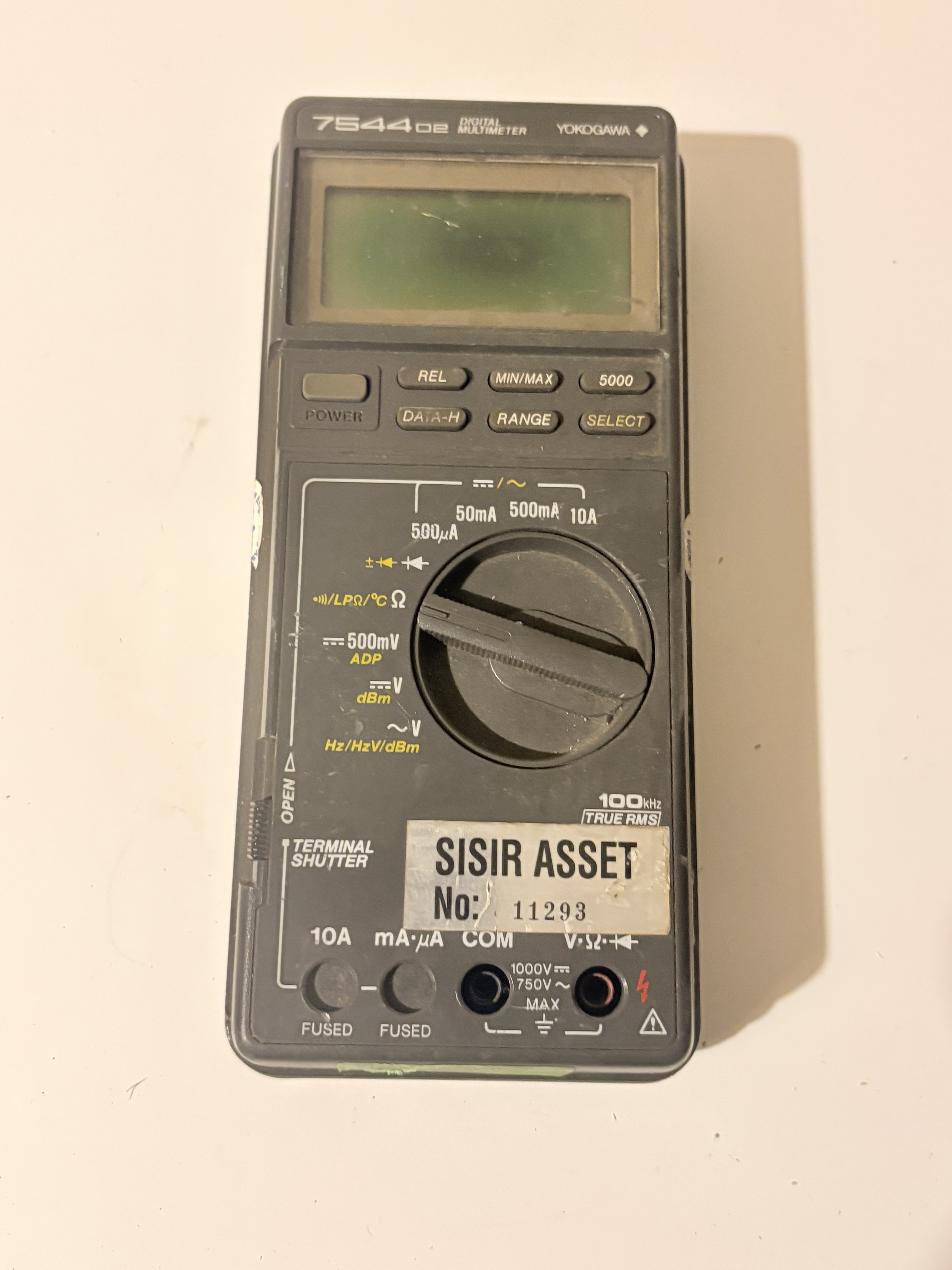 Yokogawa 7544-02 True RMS Digital Multimeter