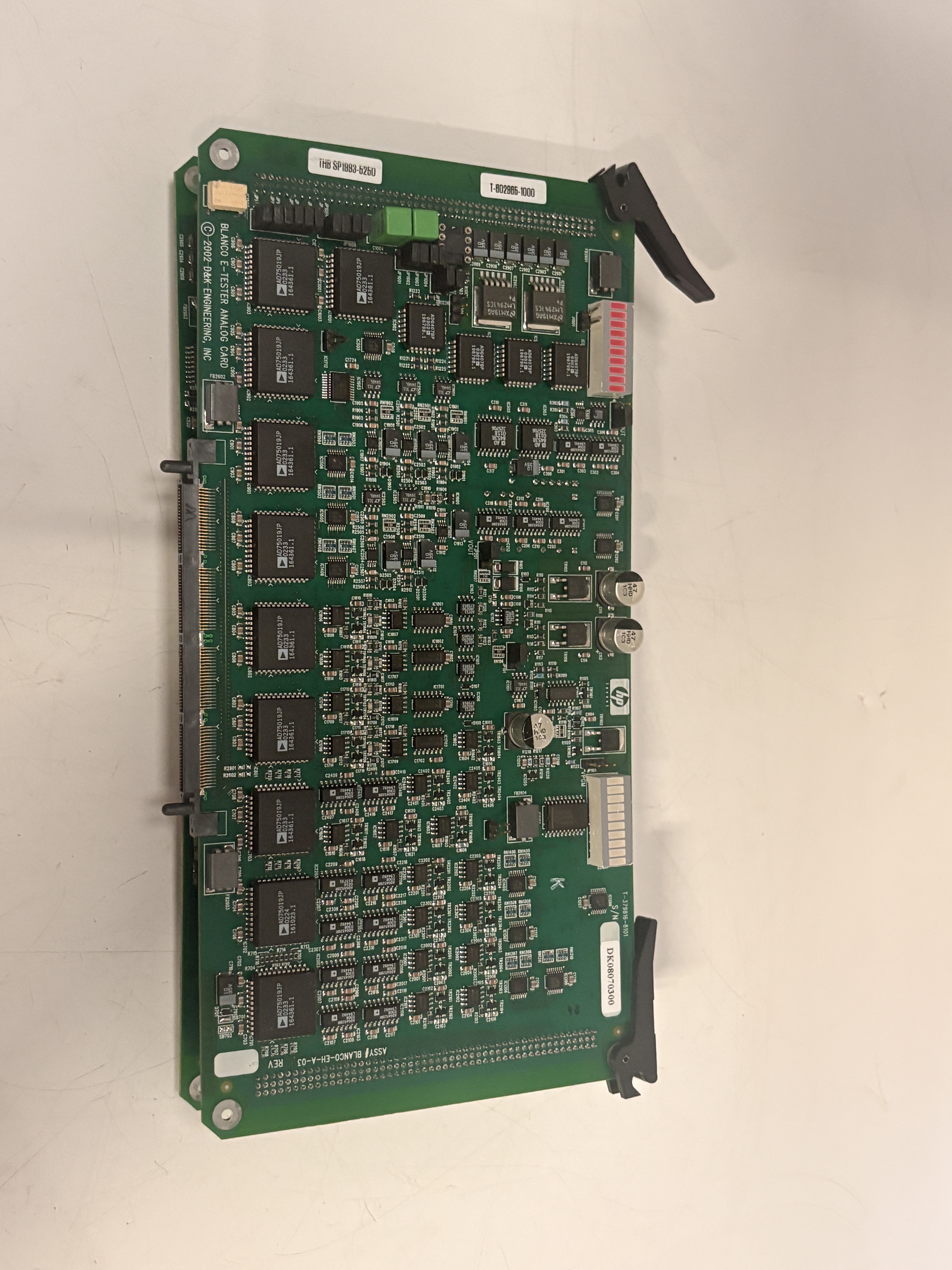 D&K Engineering BLANCO-EH-A-03 Blanco E-Tester Analog Card Rev C