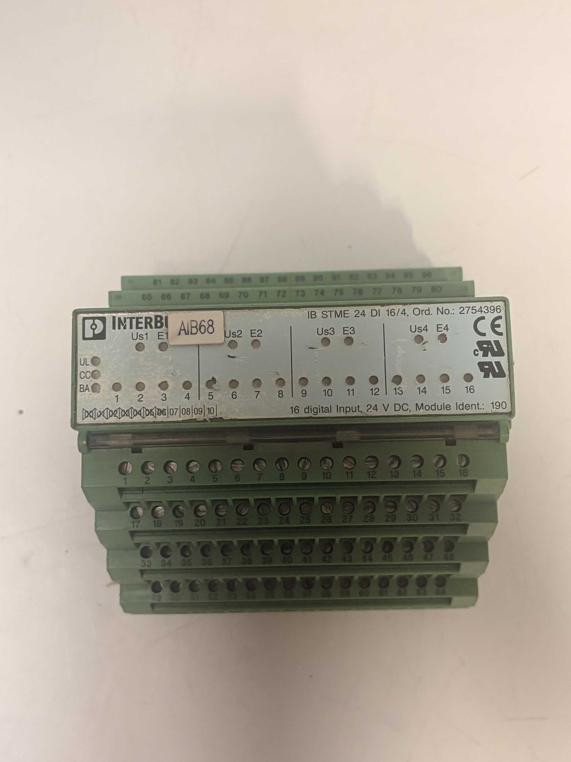 Phoenix Contact IB STME 24 DI 16/4 2754396 16-Input Module