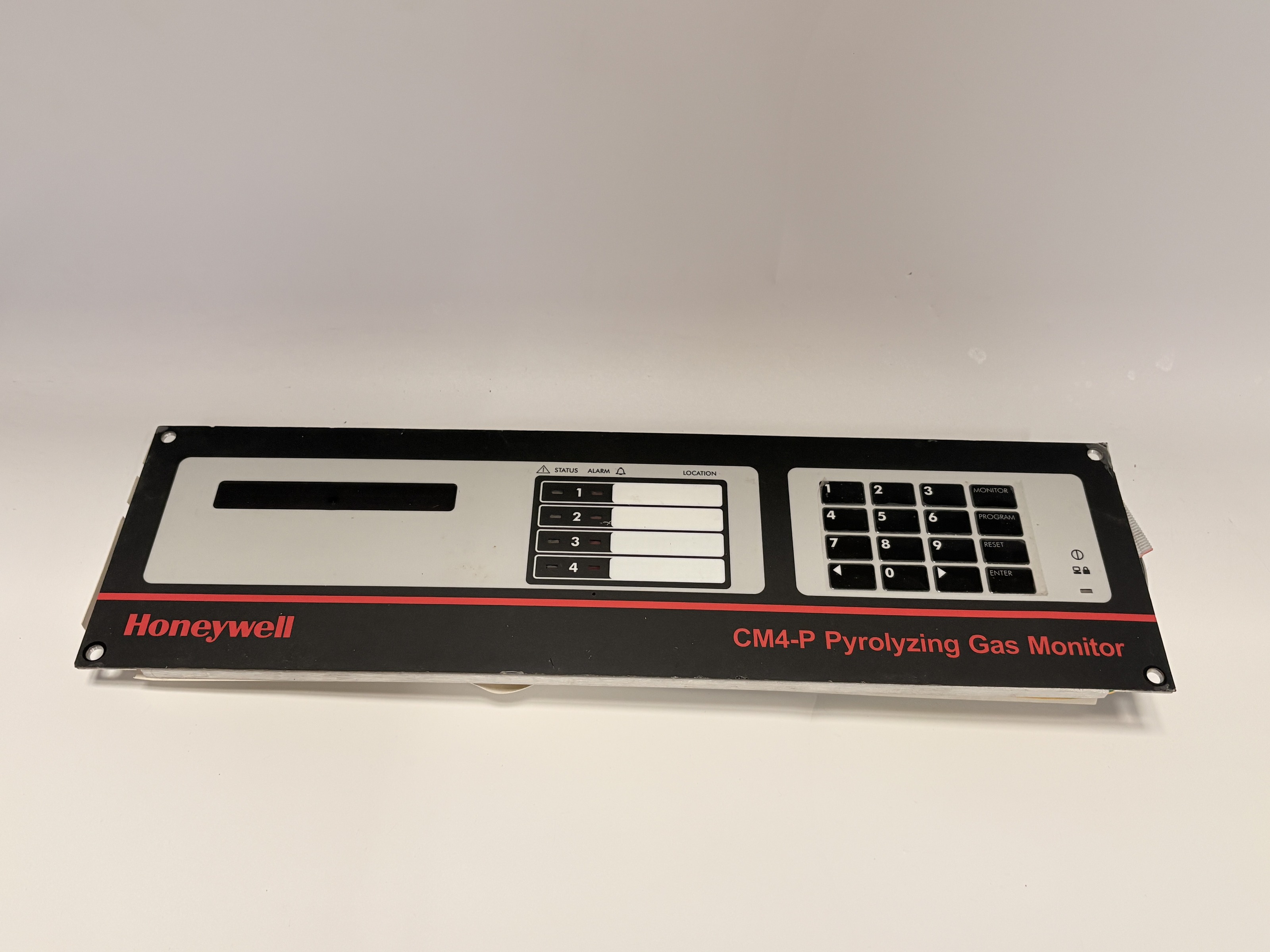 Honeywell CM4-P 874179 Rev 3 Pyrolyzing Gas Monitor Front Panel
