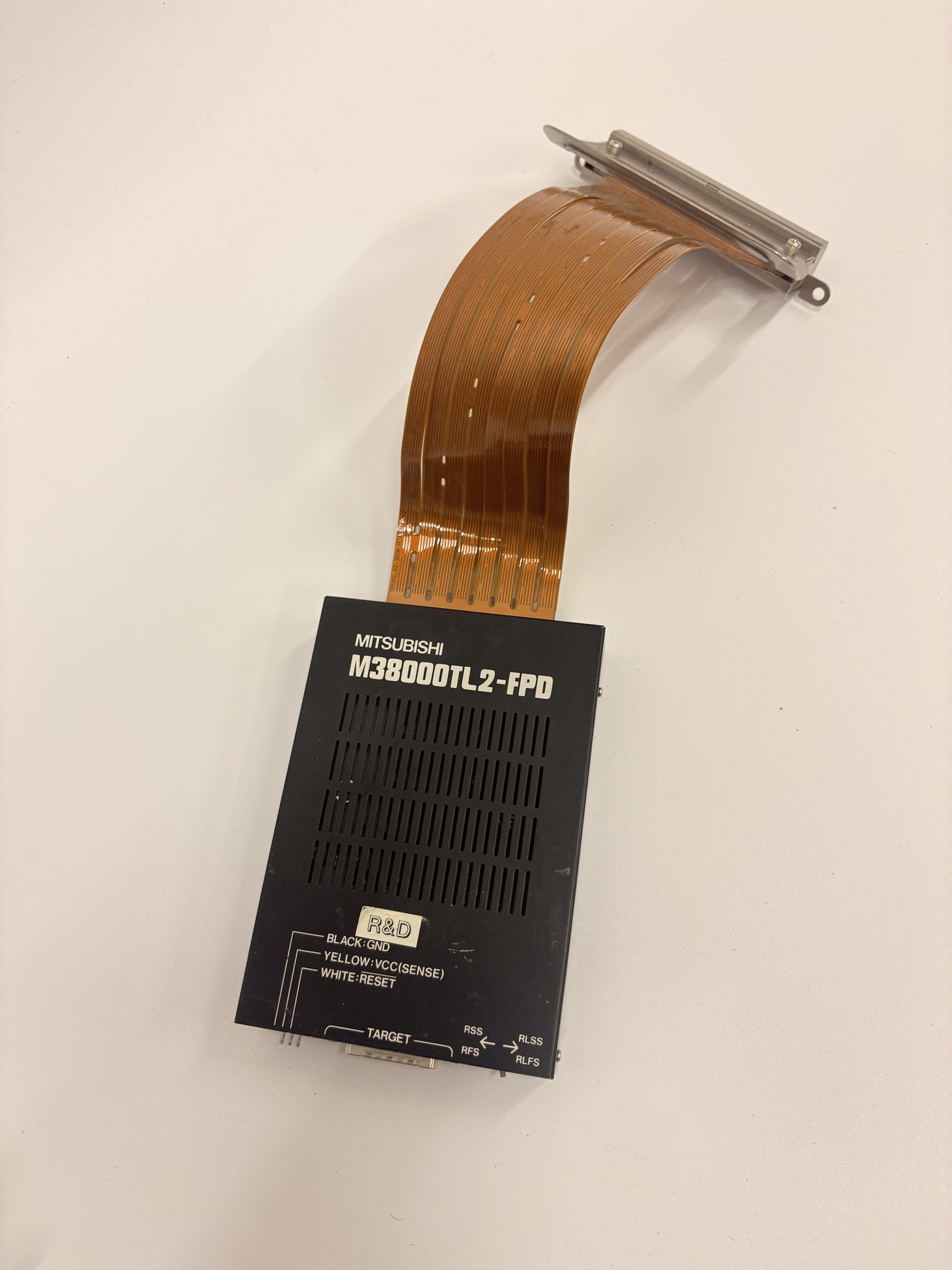 Mitsubishi M38000TL2-FPD 740 MCU Emulation Pod with Flexible Target Cable