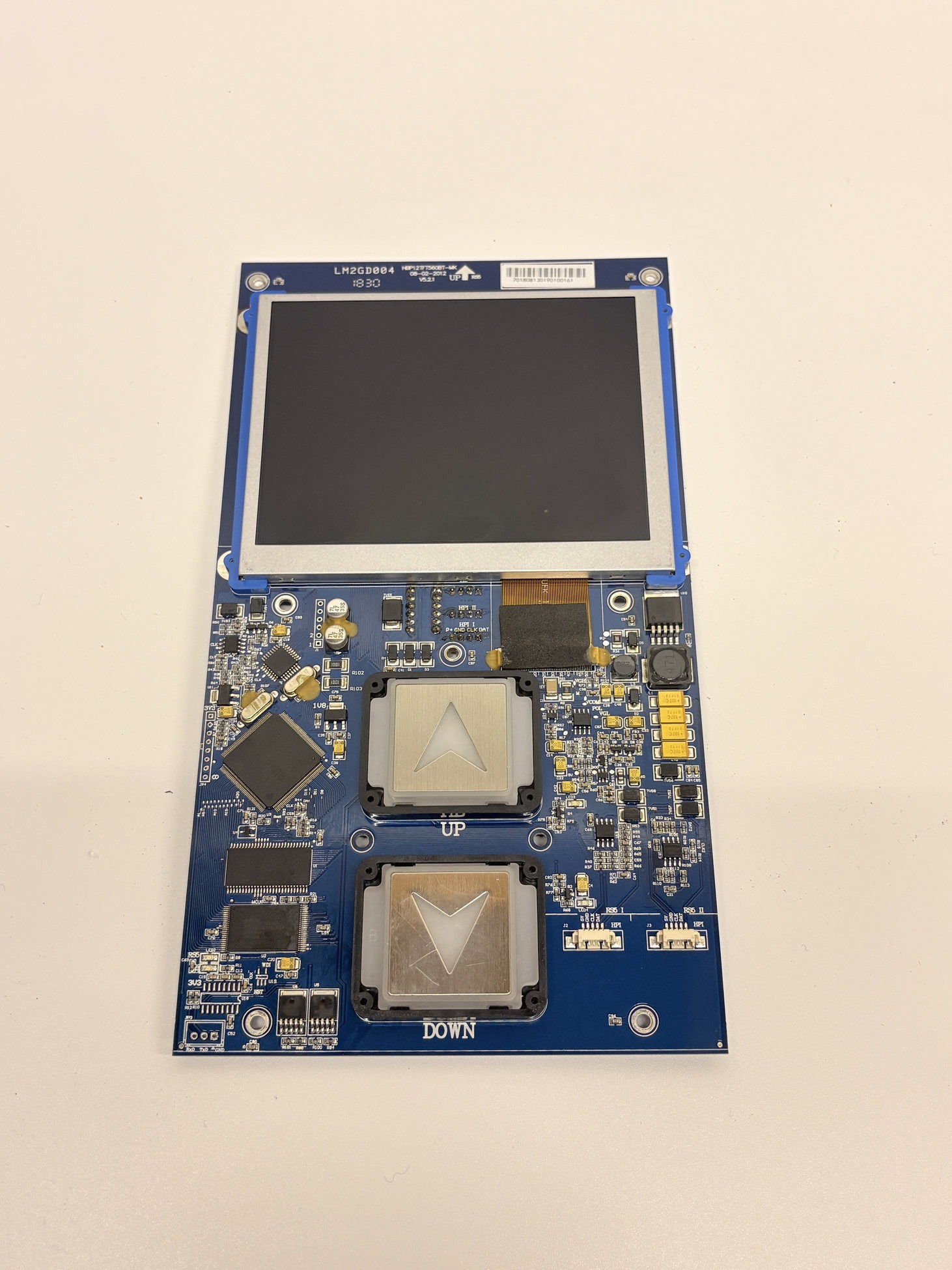 LM2GD004 Elevator Lift LCD TFT Display Control PCB HB912TFT500GT-MK
