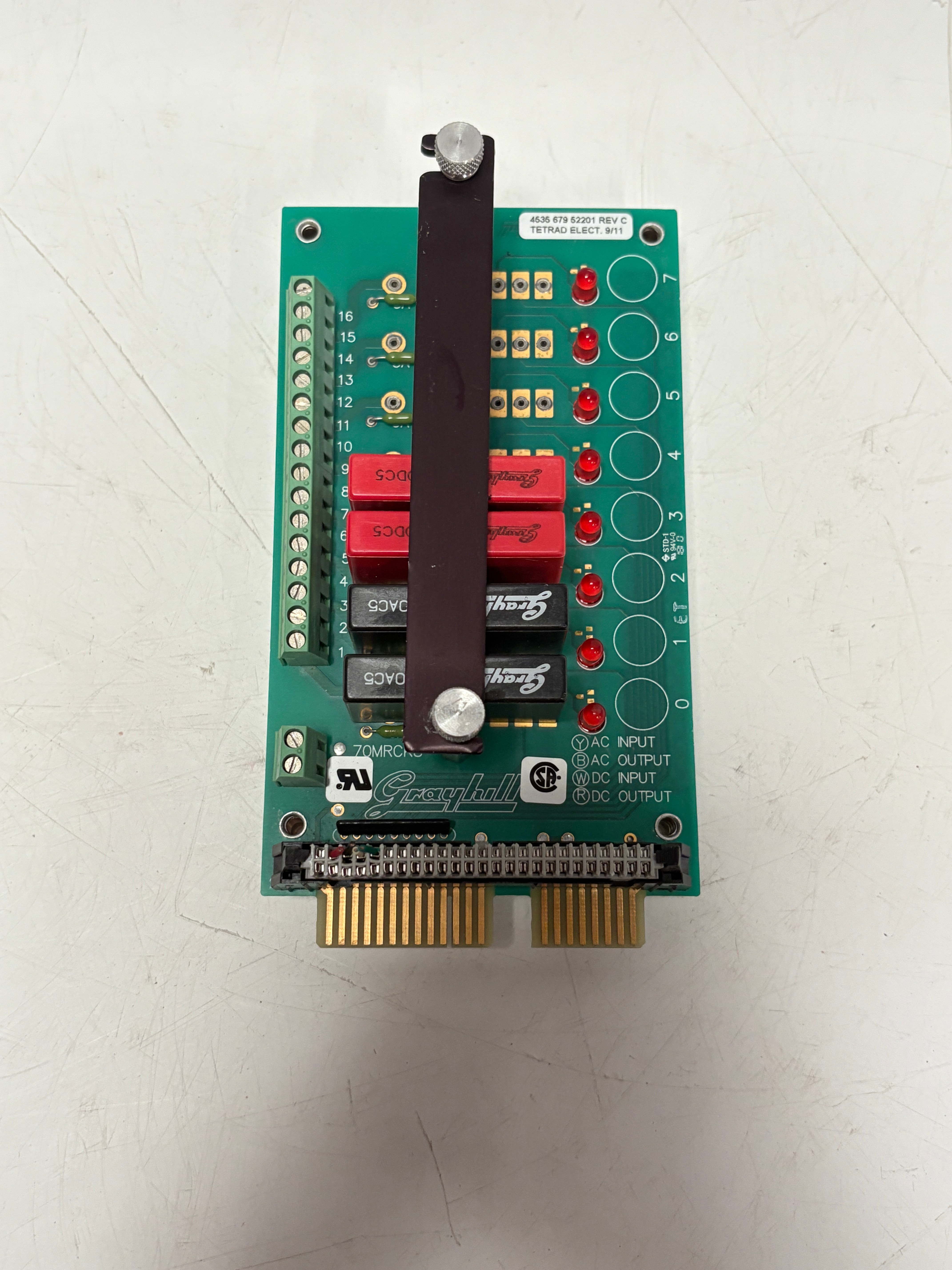 Tetrad Electronics 453567952201 Rev C Relay PCB Assembly